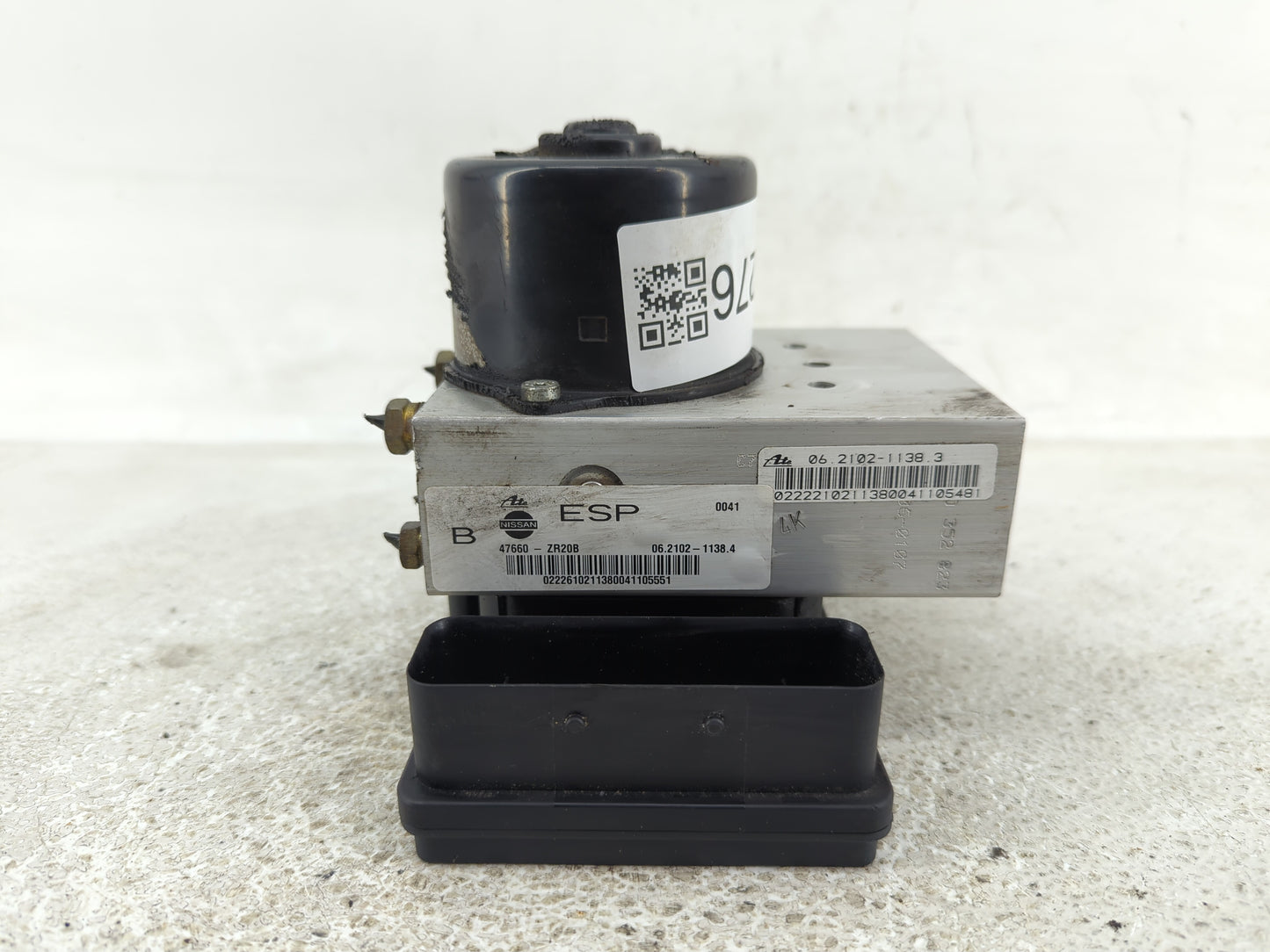 2011 Nissan Titan ABS Pump Control Module Replacement P/N:47660-ZR20B Fits OEM Used Auto Parts - Oemusedautoparts1.com
