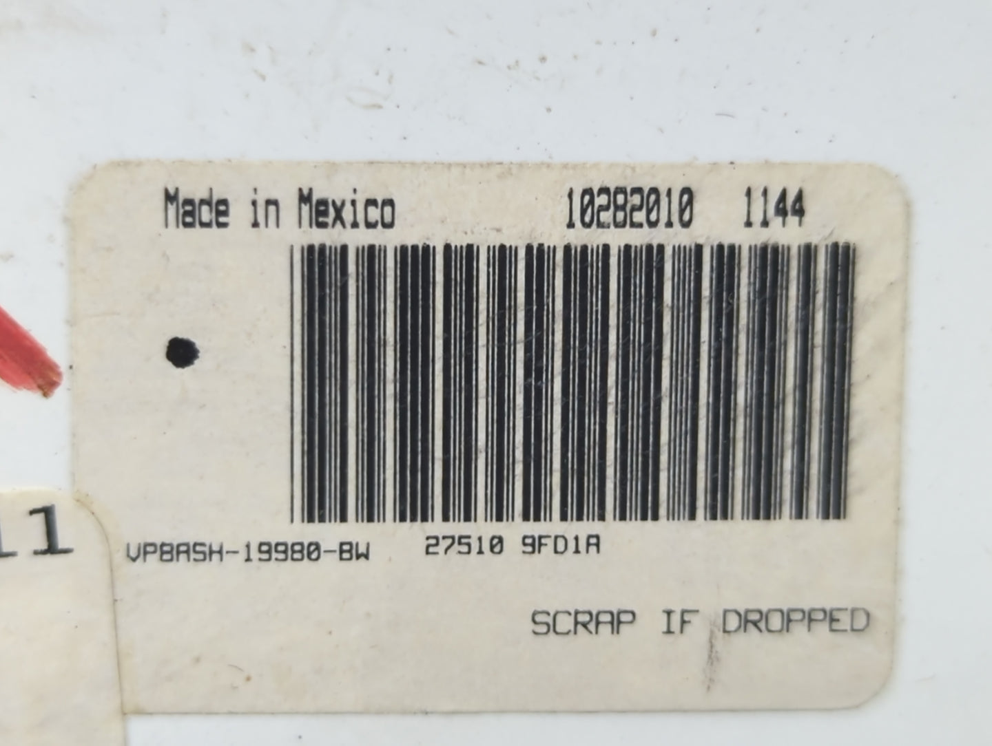 2011 Nissan Titan Climate Control Module Temperature AC/Heater Replacement P/N:27510 9FD1R Fits OEM Used Auto Parts - Oemuse