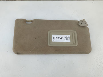 2007-2012 Nissan Versa Sun Visor Shade Replacement Passenger Right Mirror Fits Fits 2007 2008 2009 2010 2011 2012 OEM Used Auto Parts