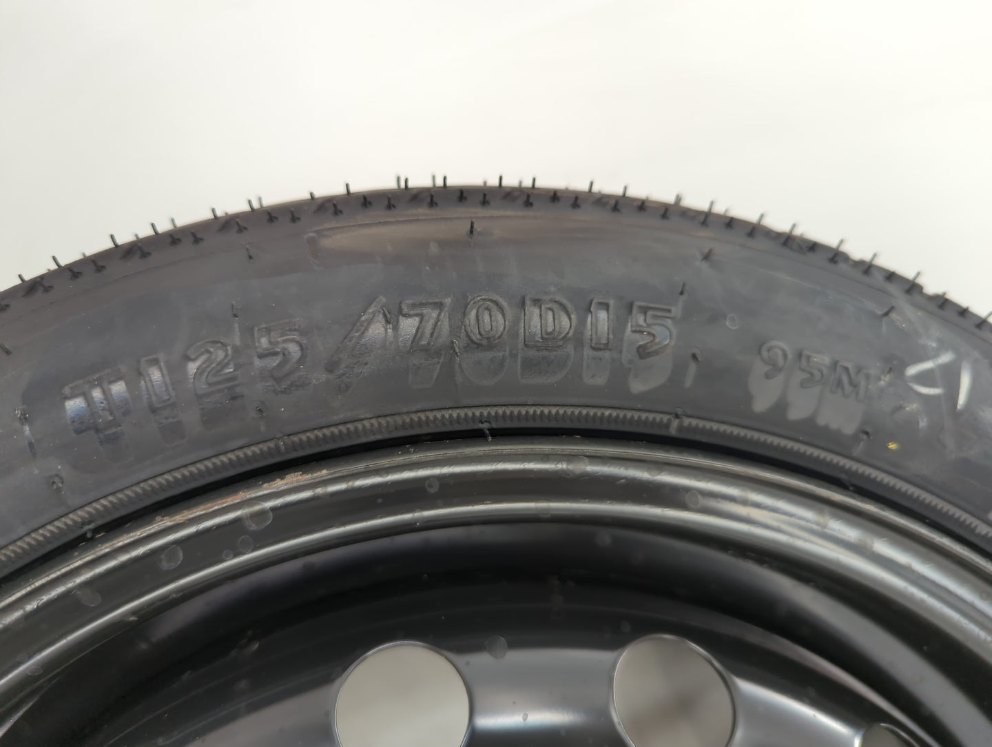 2007-2012 Nissan Versa Spare Donut Tire Wheel Rim Oem - Oemusedautoparts1.com