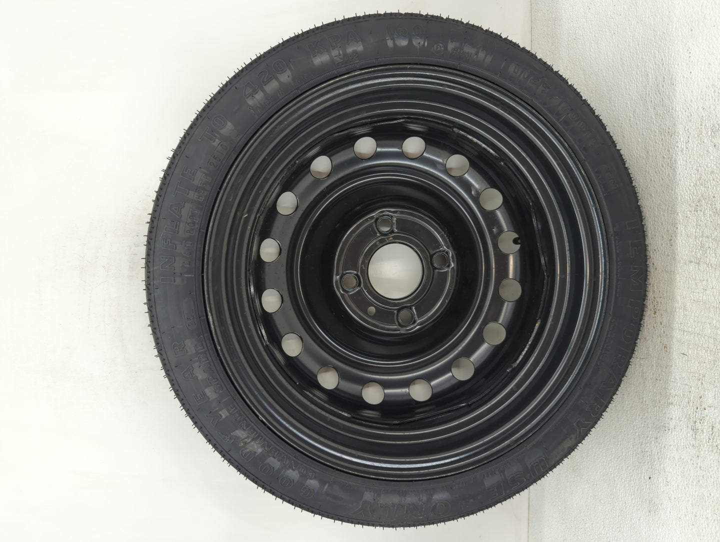 2007-2012 Nissan Versa Spare Donut Tire Wheel Rim Oem - Oemusedautoparts1.com