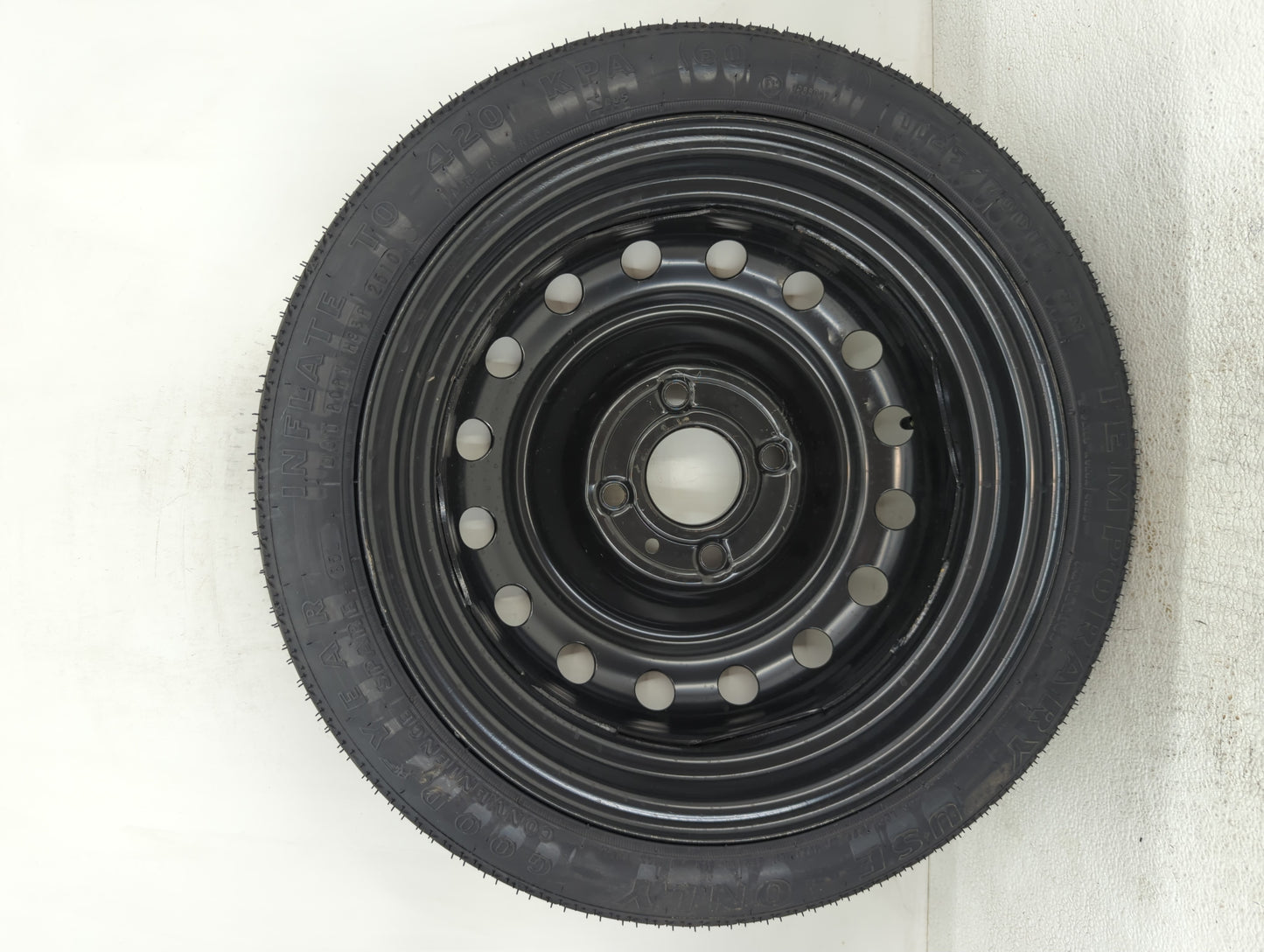 2007-2012 Nissan Versa Spare Donut Tire Wheel Rim Oem - Oemusedautoparts1.com
