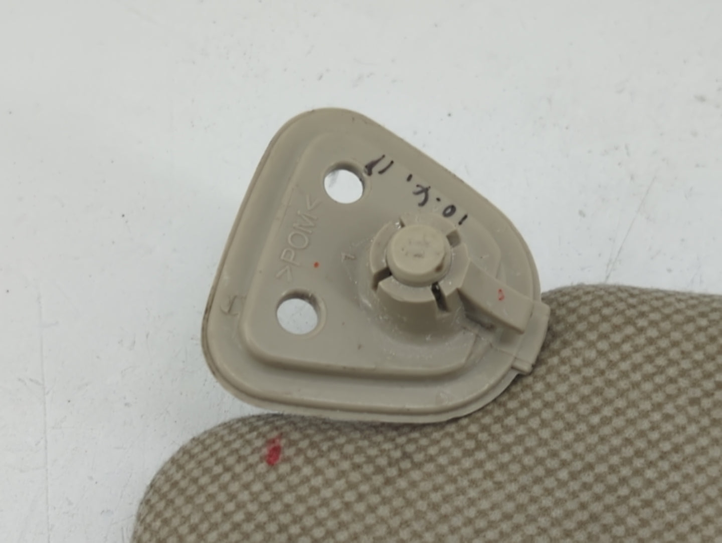 2007-2012 Nissan Versa Sun Visor Shade Replacement Driver Left Mirror Fits Fits 2007 2008 2009 2010 2011 2012 OEM Used Auto 