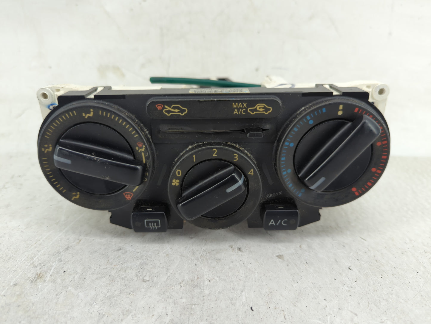 2010-2012 Nissan Versa Climate Control Module Temperature AC/Heater Replacement P/N:T1011093T Fits Fits 2010 2011 2012 OEM U