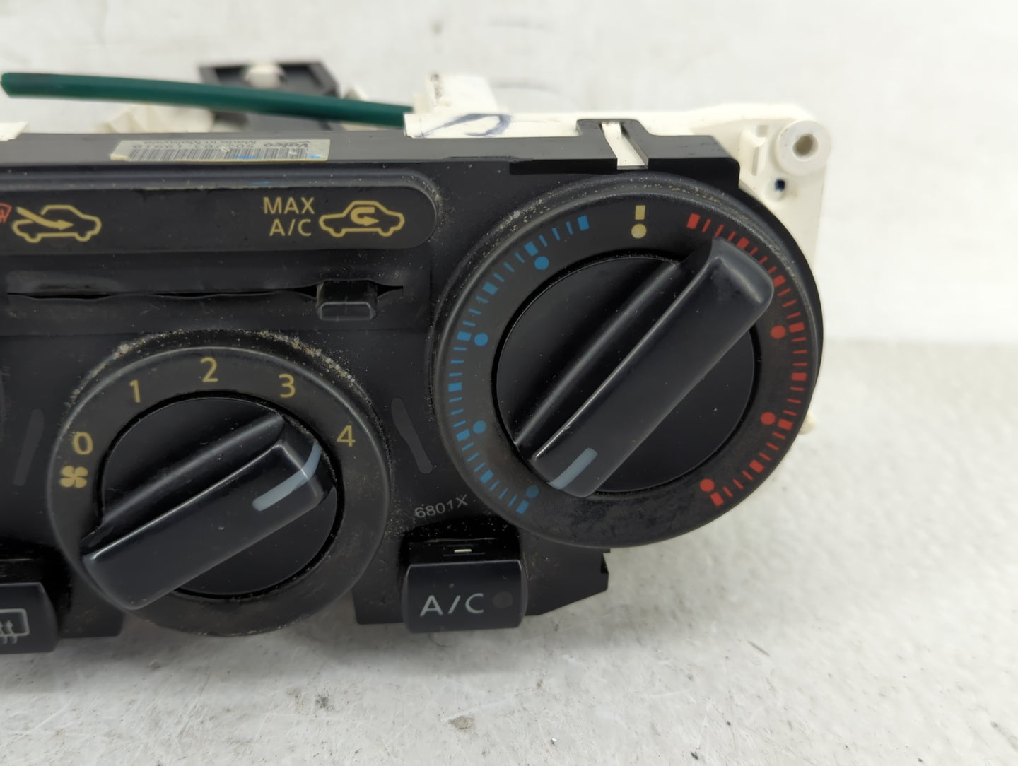 2010-2012 Nissan Versa Climate Control Module Temperature AC/Heater Replacement P/N:T1011093T Fits Fits 2010 2011 2012 OEM U