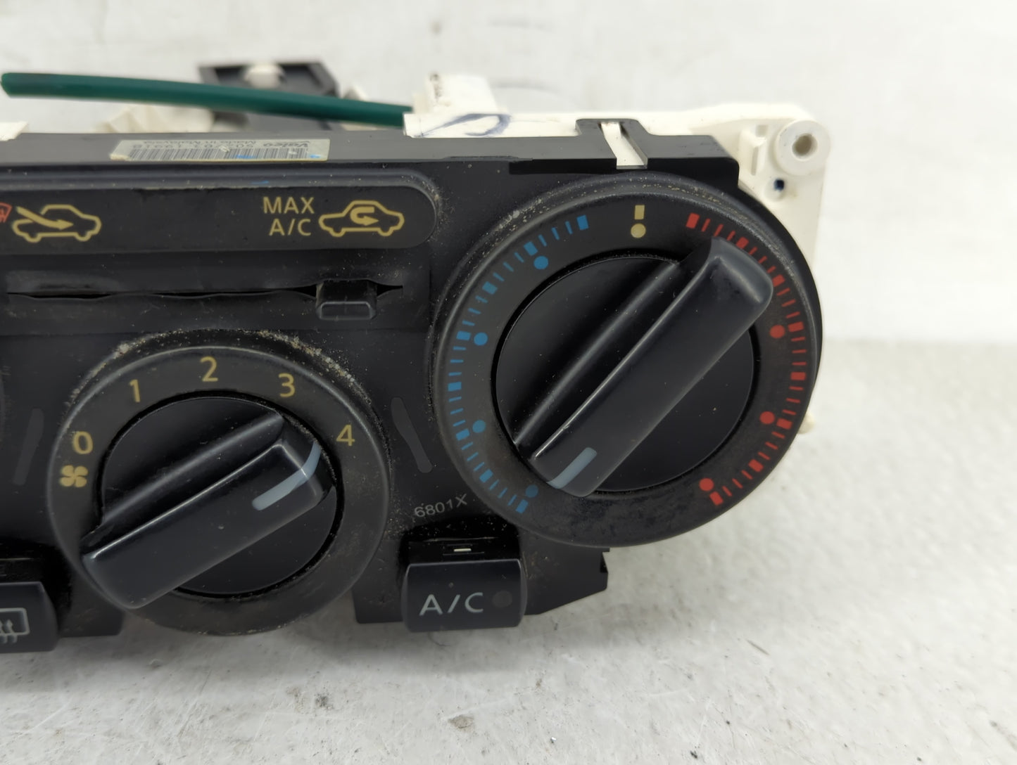 2010-2012 Nissan Versa Climate Control Module Temperature AC/Heater Replacement P/N:T1011093T Fits Fits 2010 2011 2012 OEM U