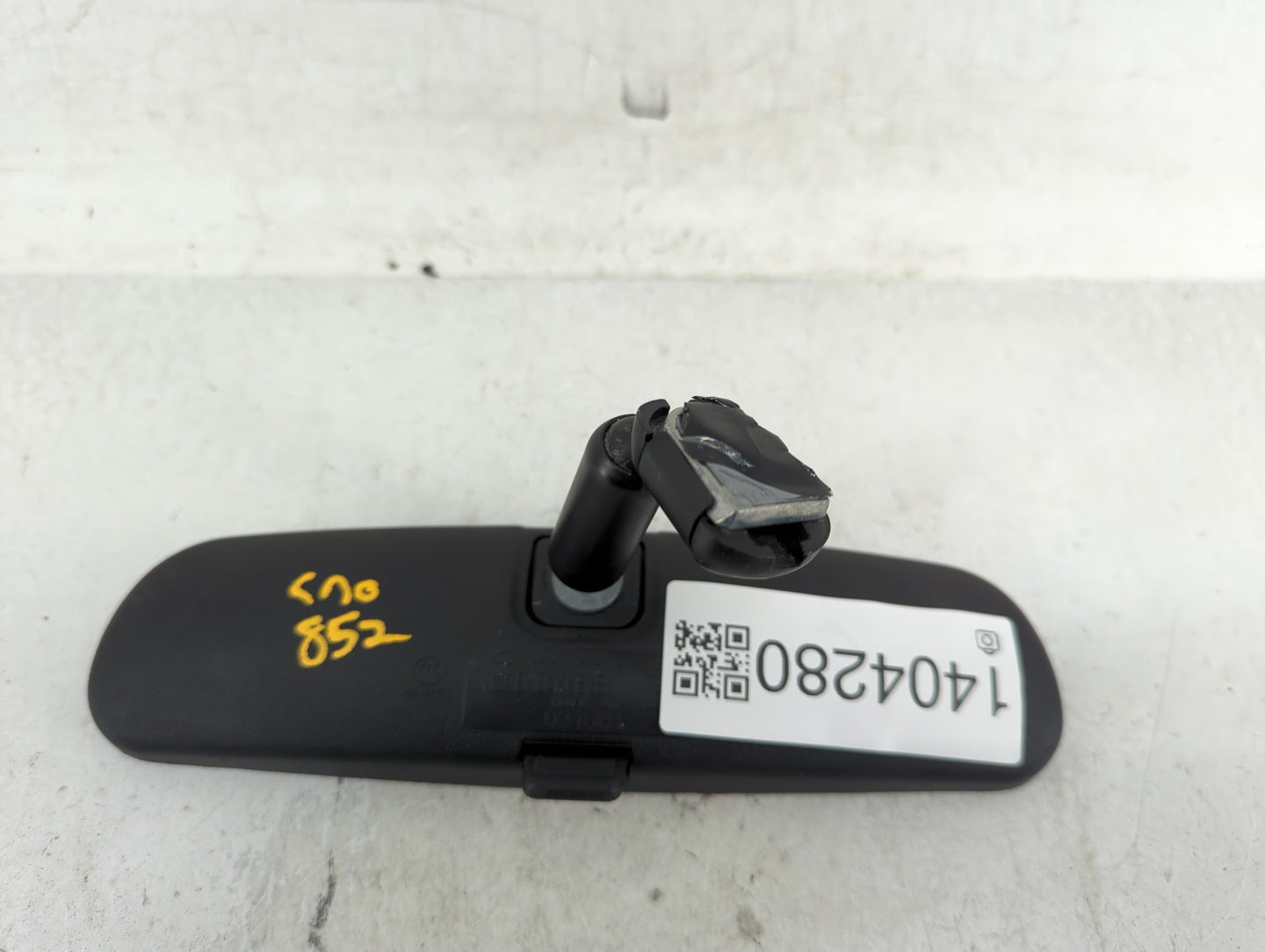 2007-2022 Nissan Versa Interior Rear View Mirror Replacement OEM P/N:E8011681 Fits OEM Used Auto Parts - Oemusedautoparts1.c
