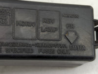 2007-2012 Nissan Versa Fusebox Fuse Box Panel Relay Module P/N:EM31A Fits Fits 2007 2008 2009 2010 2011 2012 OEM Used Auto P