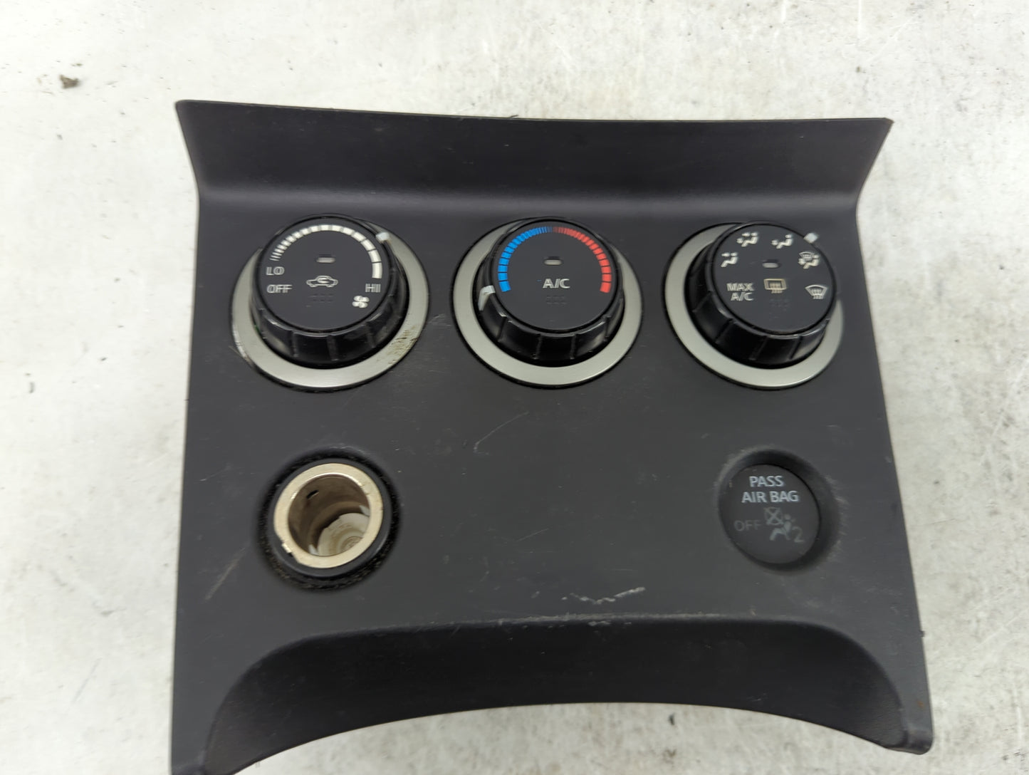 2010-2012 Nissan Versa Climate Control Module Temperature AC/Heater Replacement P/N:27500 JM00A A02000A7600004 Fits OEM Used