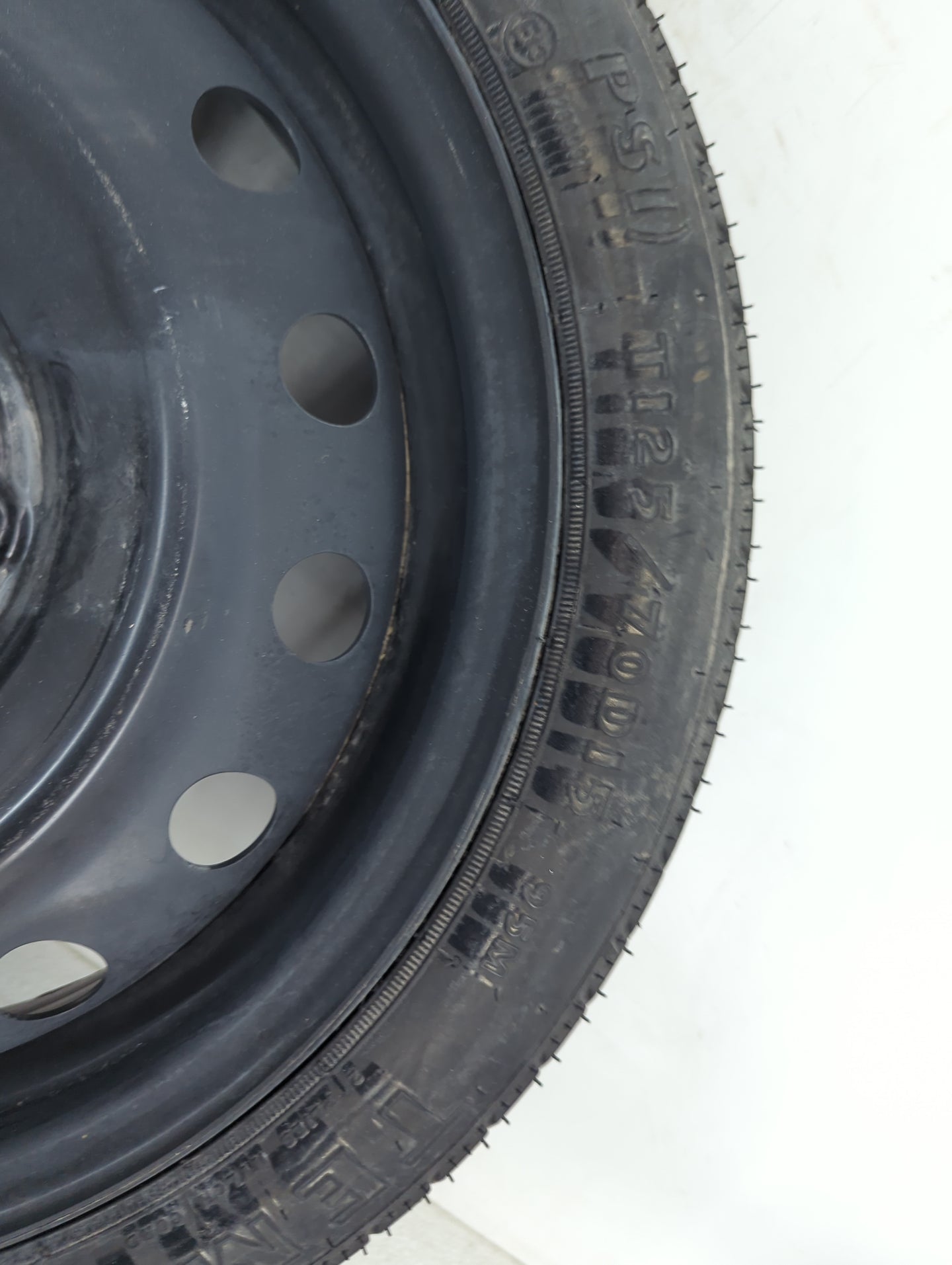 2007-2012 Nissan Versa Spare Donut Tire Wheel Rim Oem - Oemusedautoparts1.com
