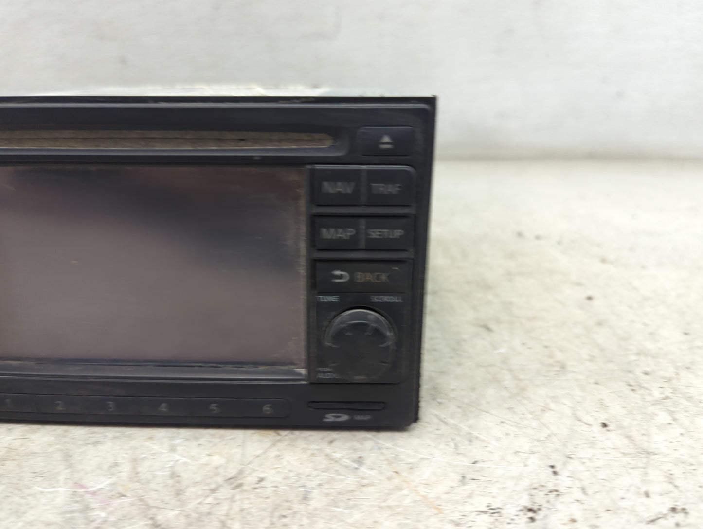 2011 Nissan Versa Radio AM FM Cd Player Receiver Replacement P/N:7612830011 25915ZW80C Fits Fits 2010 2012 OEM Used Auto Par