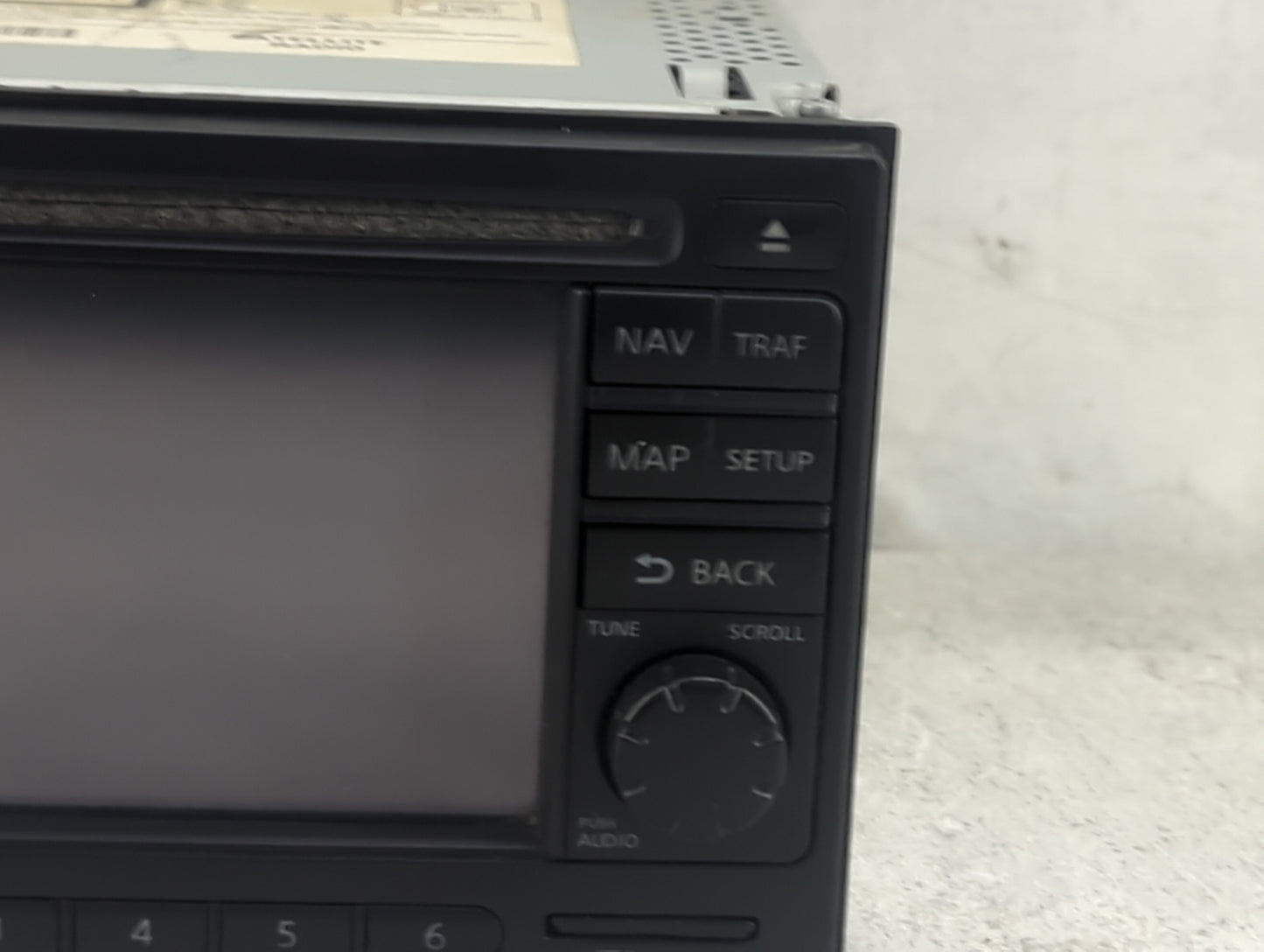 2010-2011 Nissan Versa Radio AM FM Cd Player Receiver Replacement P/N:7612830011 25915ZW80B, 3154652 Fits Fits 2010 2011 OEM
