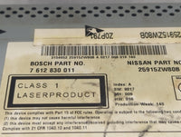 2010-2011 Nissan Versa Radio AM FM Cd Player Receiver Replacement P/N:7612830011 25915ZW80B, 3154652 Fits Fits 2010 2011 OEM