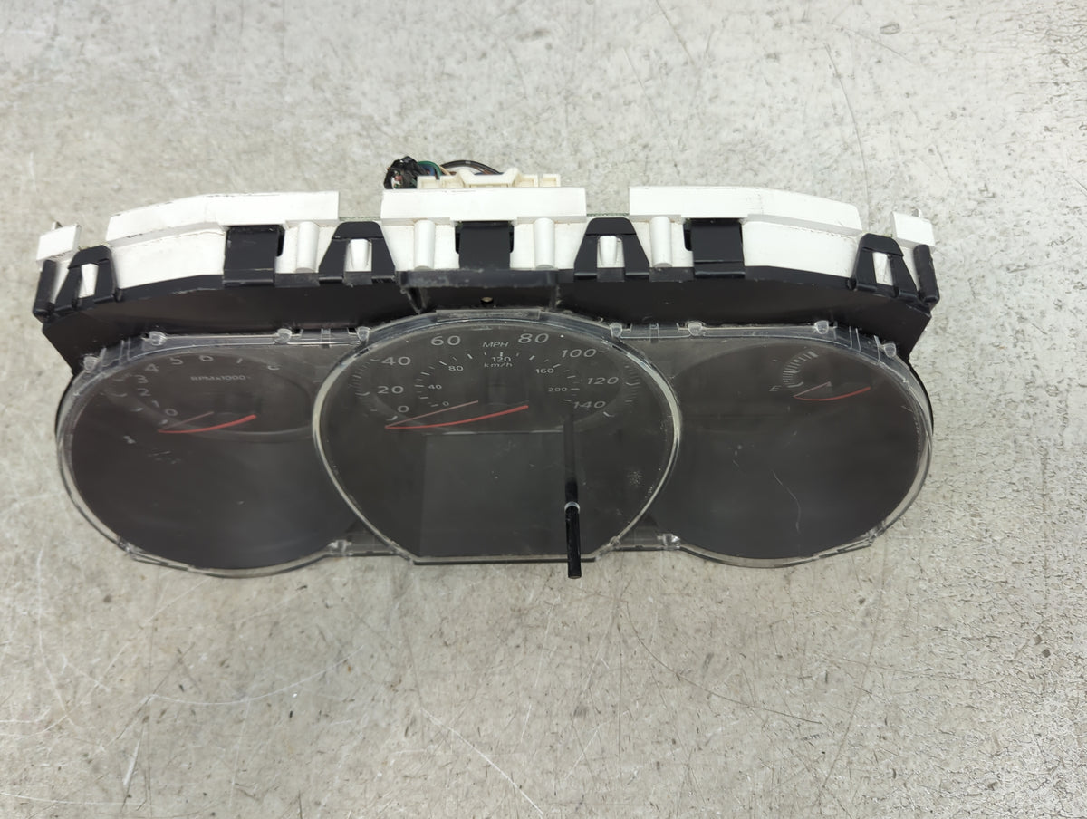 2010-2011 Nissan Versa Instrument Cluster Speedometer Gauges P/N:24810ZN92A Miles: Fits Fits 2010 2011 OEM Used Auto Parts -