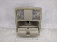2011 Nissan Versa Overhead Roof Console Tan - Oemusedautoparts1.com