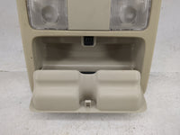 2011 Nissan Versa Overhead Roof Console Tan - Oemusedautoparts1.com