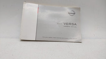 compare product 2011 Nissan Versa Owners Manual Book Guide OEM Used Auto Parts