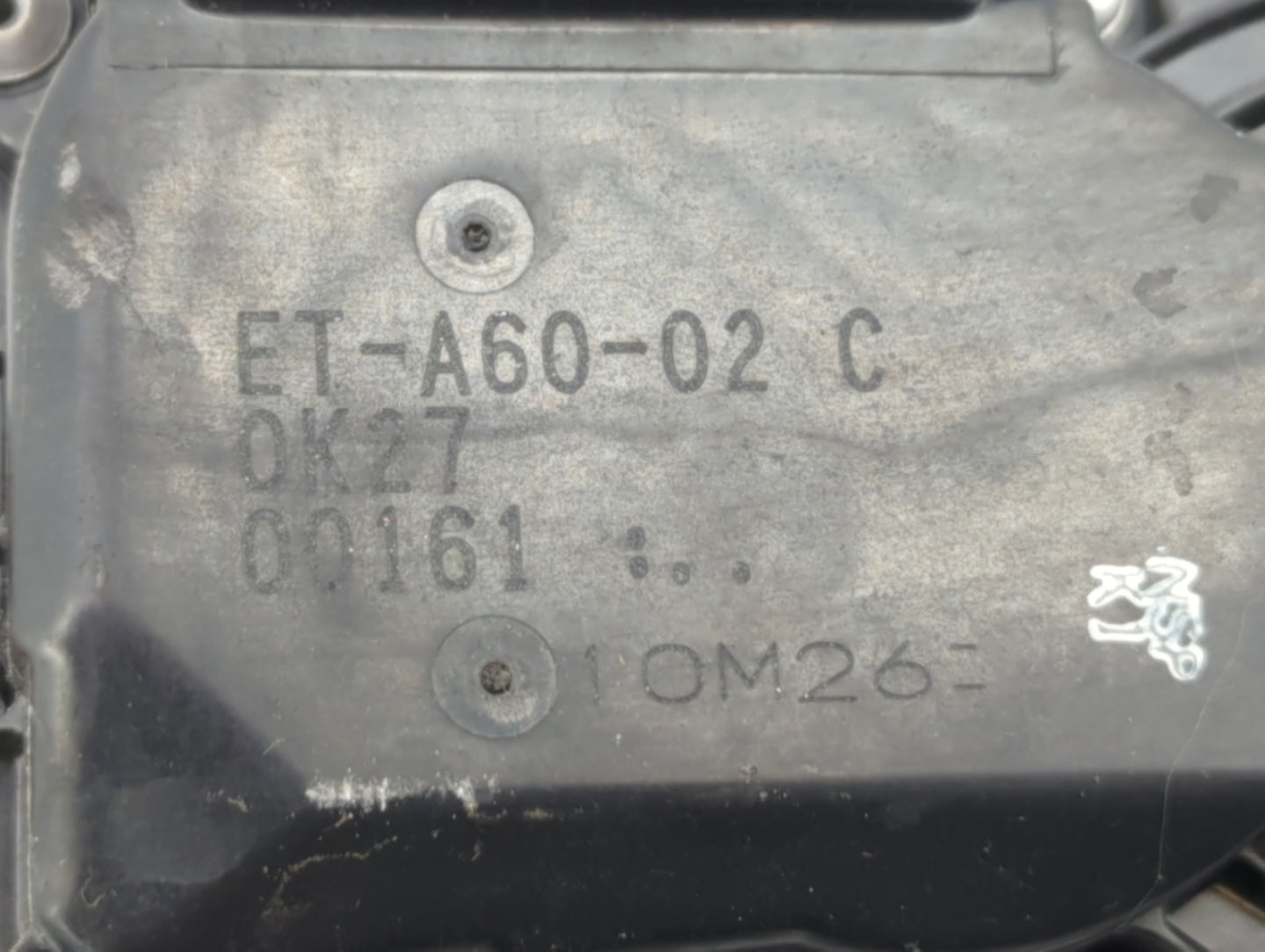 2007-2012 Nissan Versa Throttle Body P/N:ET-A60-02 C Fits OEM Used Auto Parts - Oemusedautoparts1.com