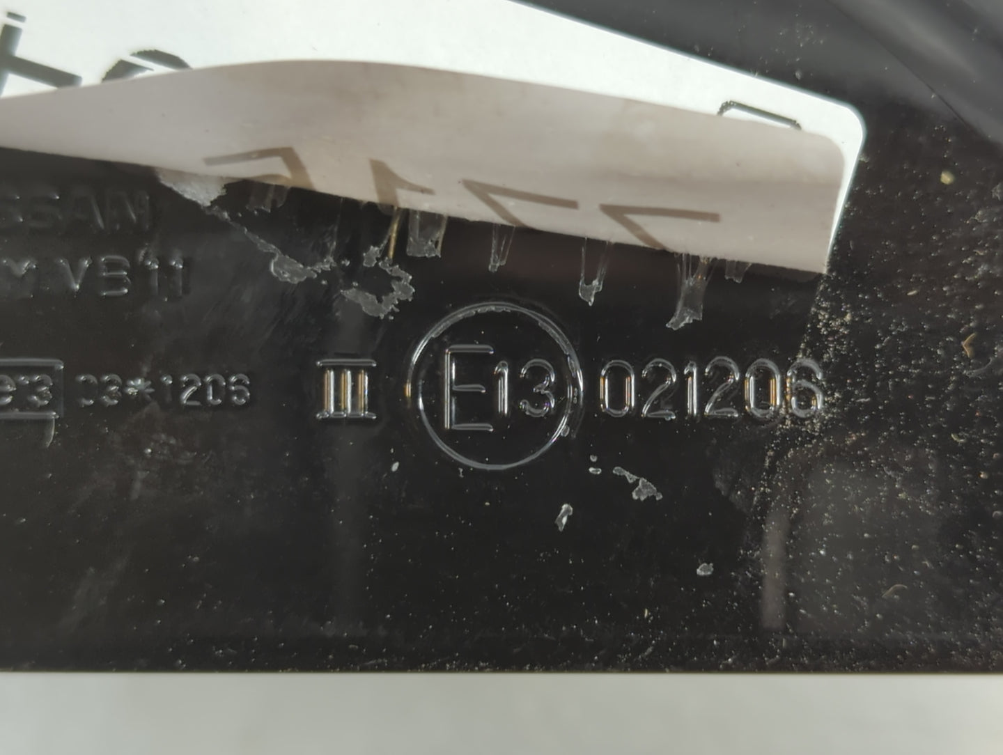 2008-2012 Nissan Versa Driver Side View Mirror - Left Door Mirror OEM Used - Oemusedautoparts1.com