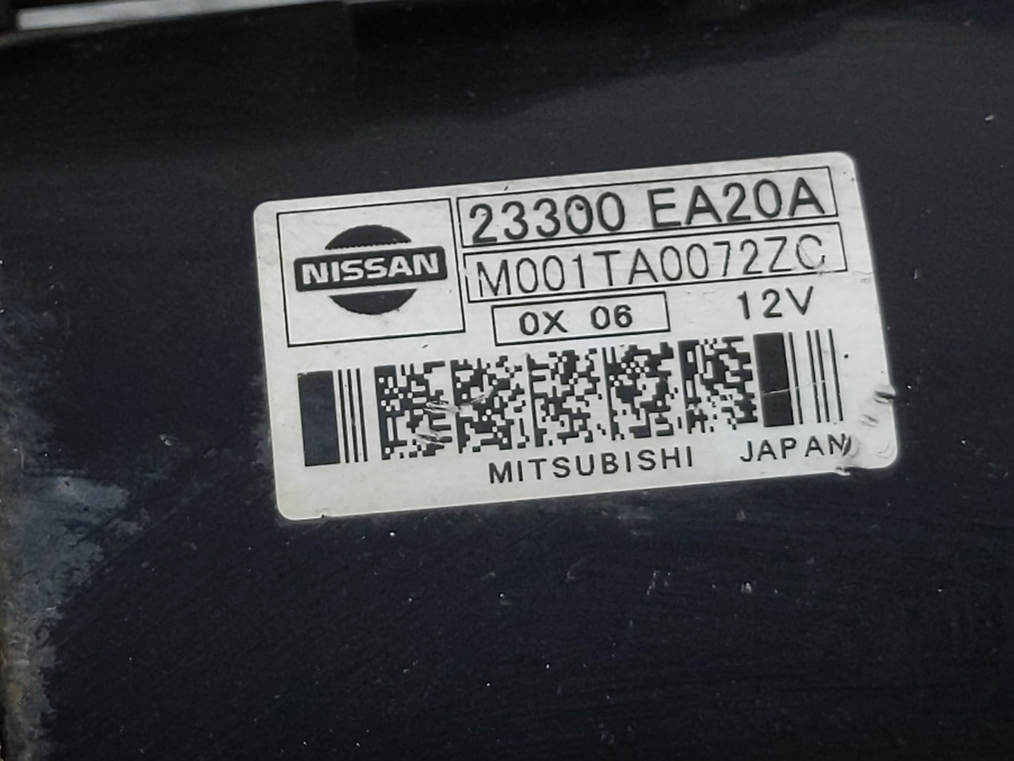 2005-2015 Nissan Xterra Car Starter Motor Solenoid OEM P/N:23300 EA20A Fits OEM Used Auto Parts - Oemusedautoparts1.com