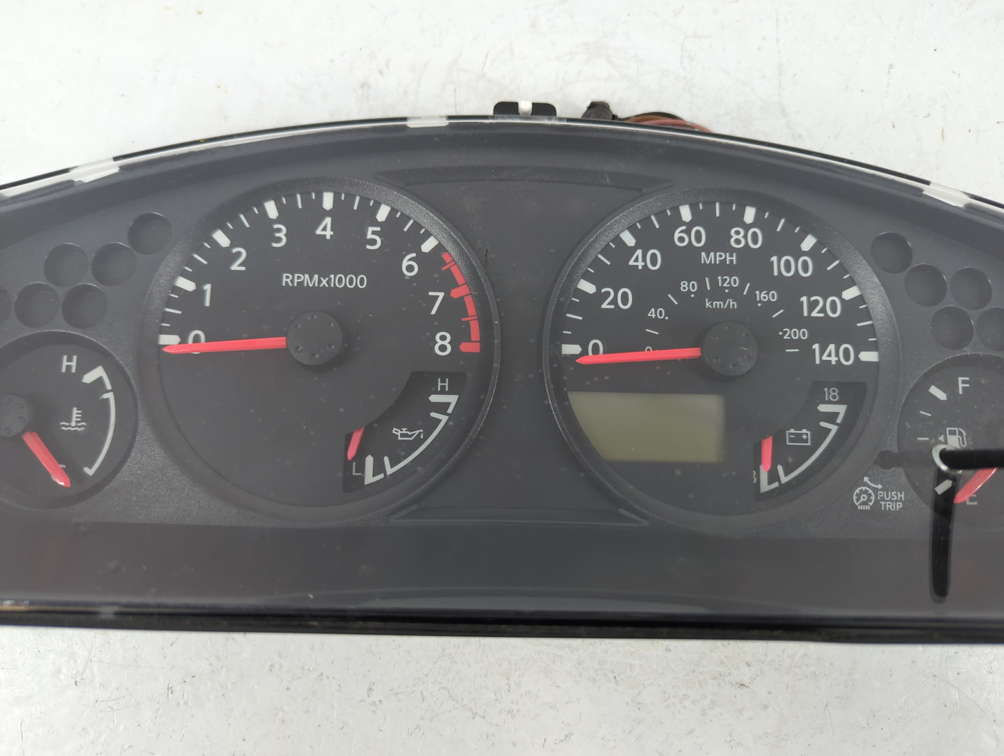 2011 Nissan Xterra Instrument Cluster Speedometer Gauges P/N:24820 9CA4E Miles: Fits OEM Used Auto Parts - Oemusedautoparts1