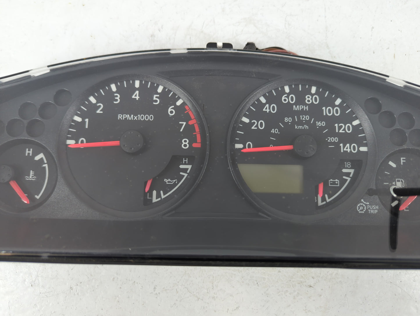 2011 Nissan Xterra Instrument Cluster Speedometer Gauges P/N:24820 9CA4E Miles: Fits OEM Used Auto Parts - Oemusedautoparts1