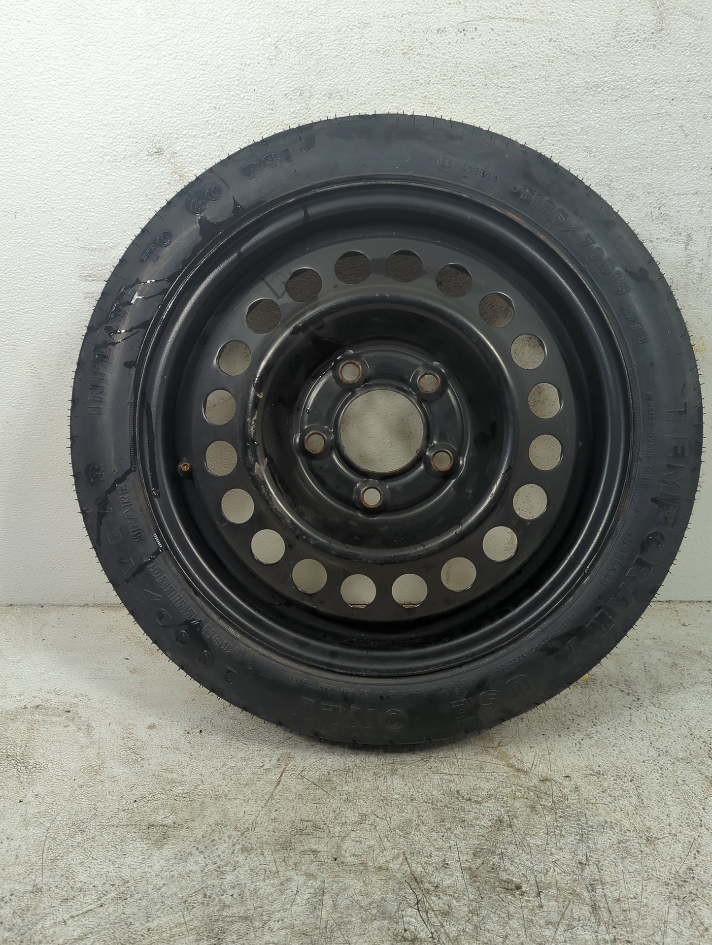 2011 Oldsmobile Cutlass Spare Donut Tire Wheel Rim Oem - Oemusedautoparts1.com