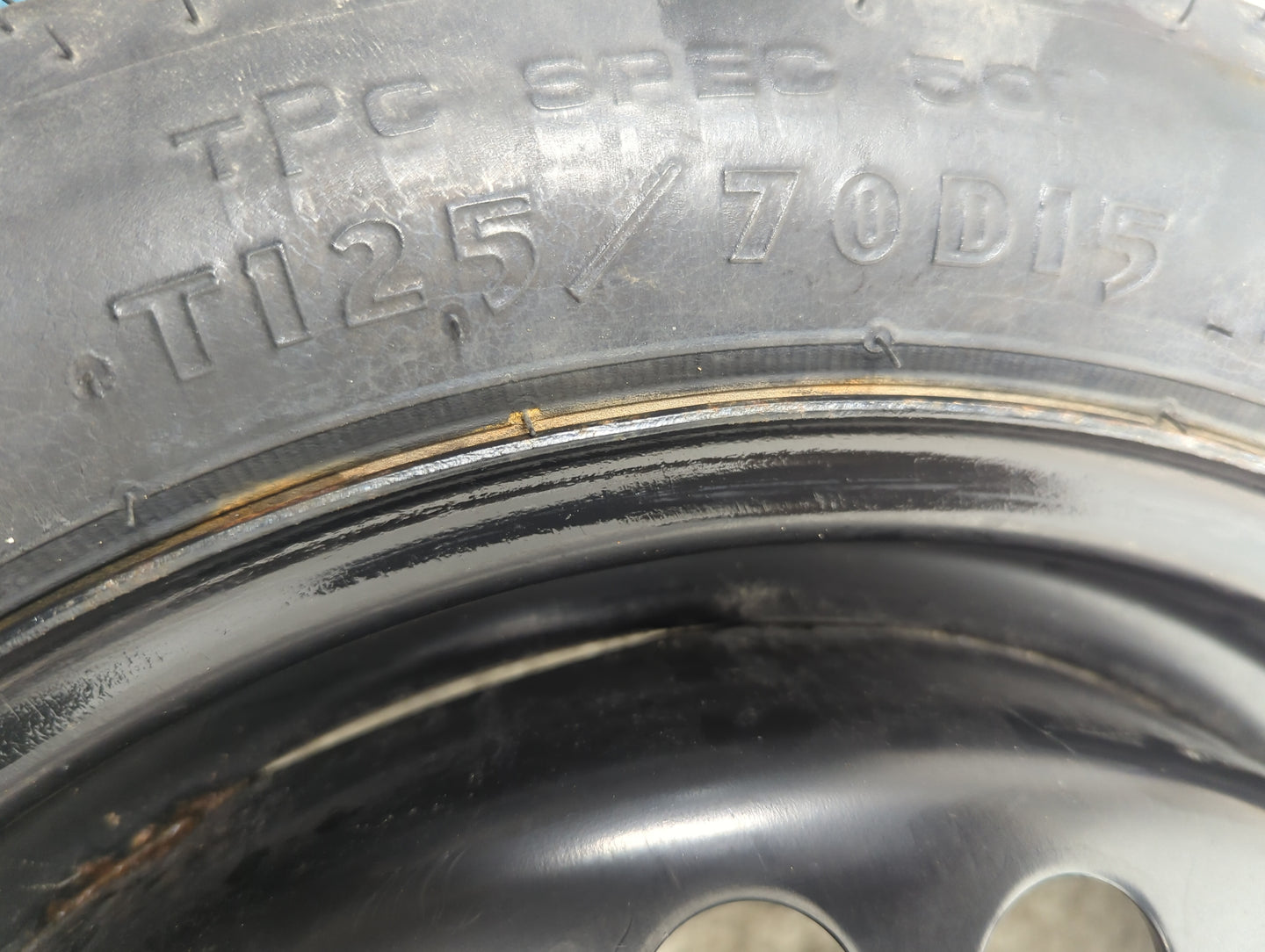 2011 Oldsmobile Cutlass Spare Donut Tire Wheel Rim Oem - Oemusedautoparts1.com