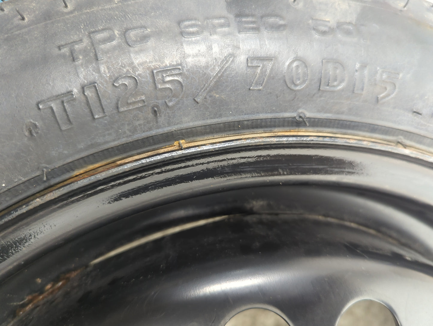 2011 Oldsmobile Cutlass Spare Donut Tire Wheel Rim Oem - Oemusedautoparts1.com