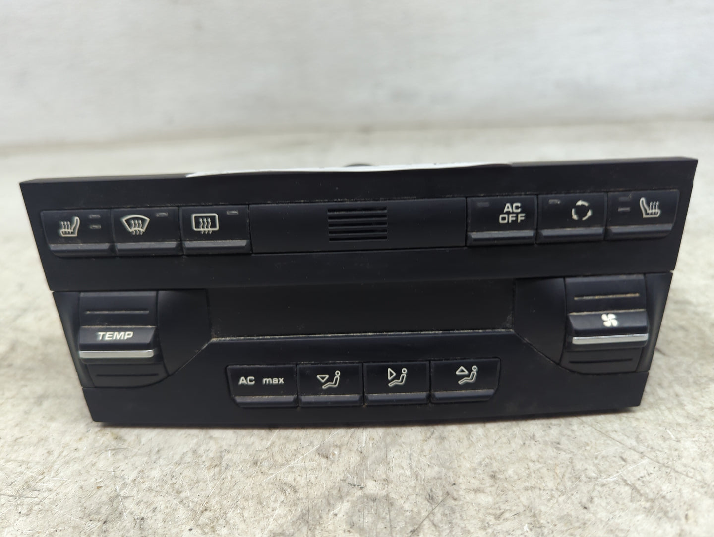 2011 Porsche Boxster Climate Control Module Temperature AC/Heater Replacement Fits OEM Used Auto Parts - Oemusedautoparts1.c