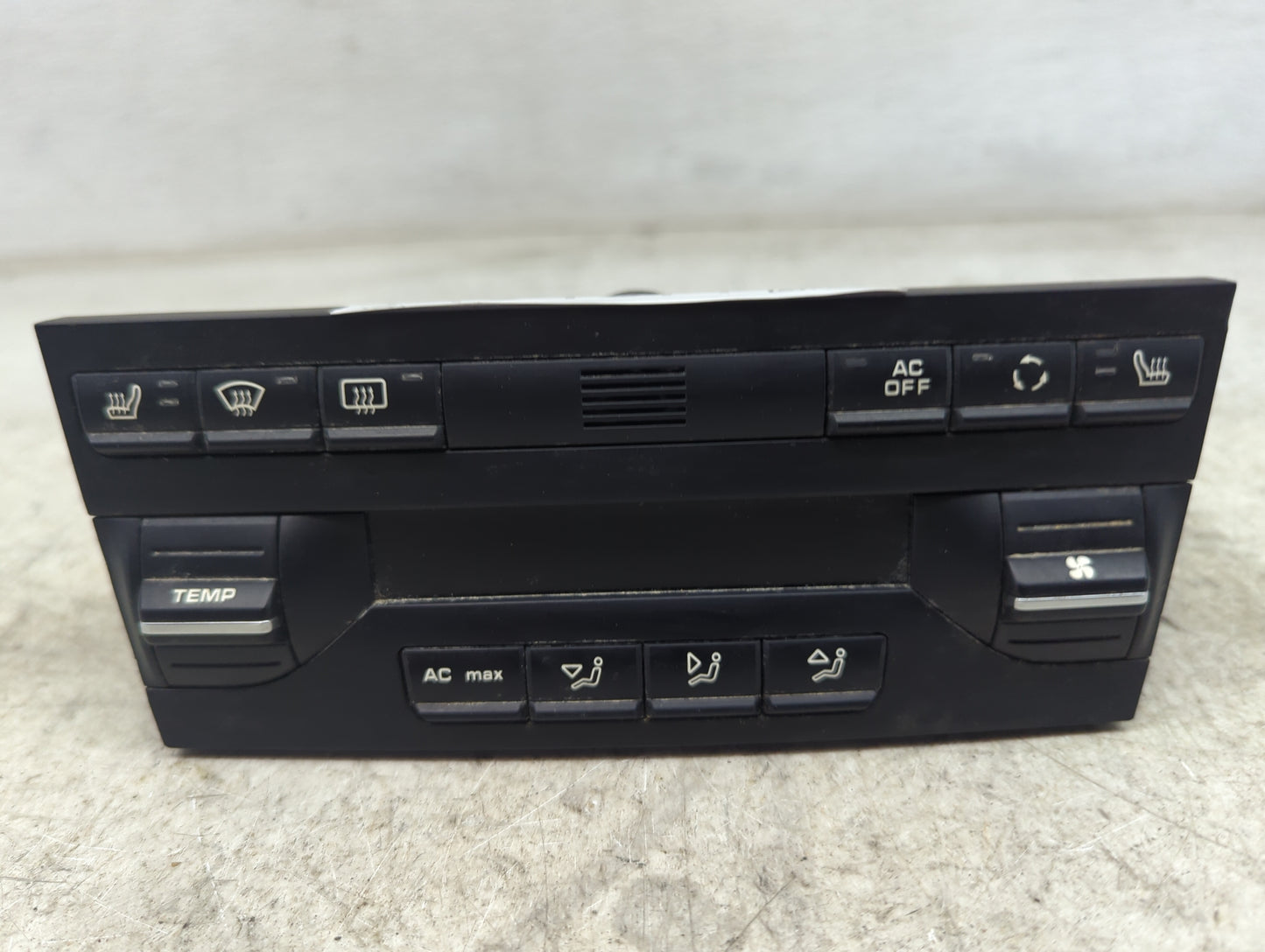 2011 Porsche Boxster Climate Control Module Temperature AC/Heater Replacement Fits OEM Used Auto Parts - Oemusedautoparts1.c
