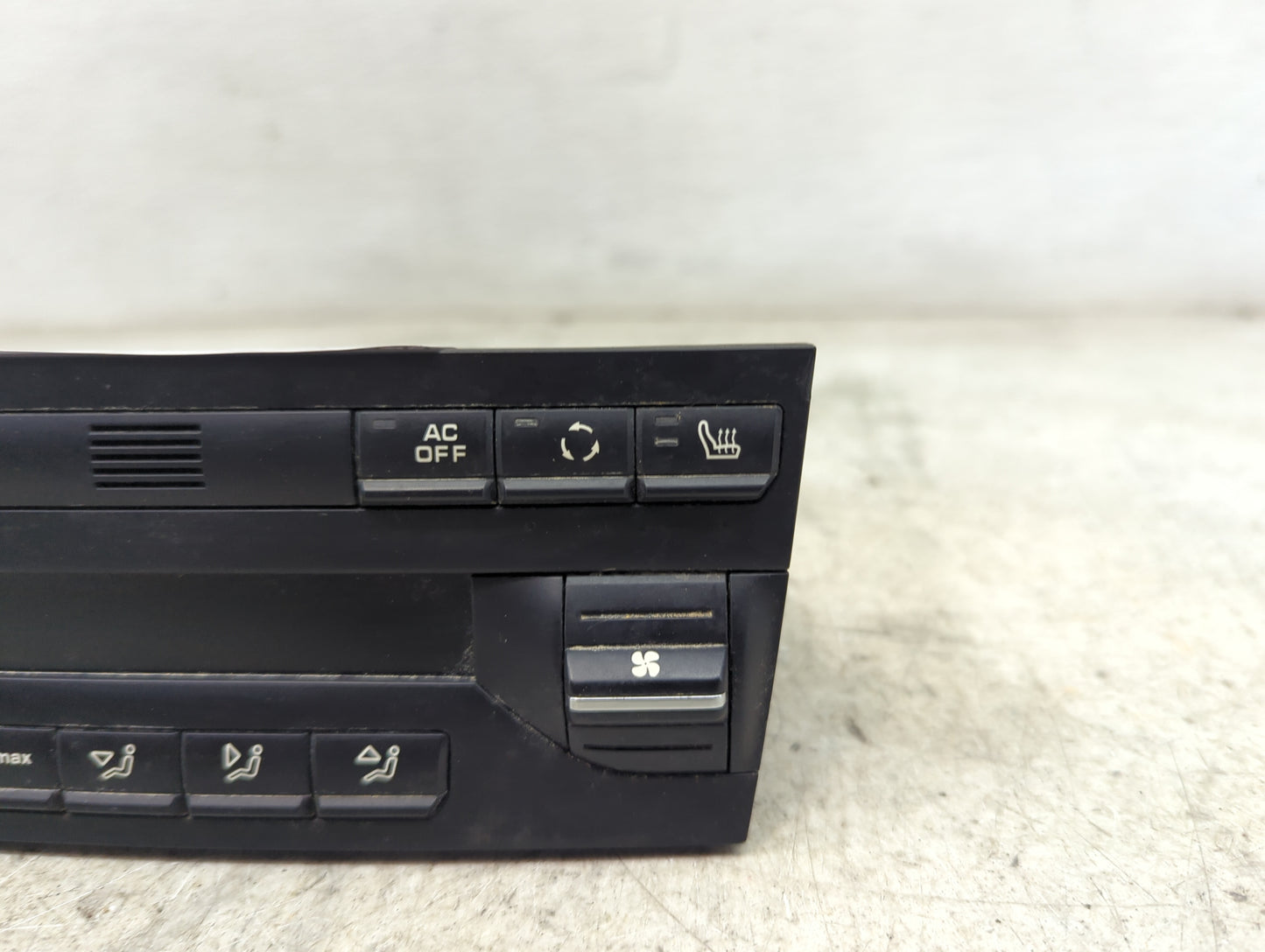 2011 Porsche Boxster Climate Control Module Temperature AC/Heater Replacement Fits OEM Used Auto Parts - Oemusedautoparts1.c