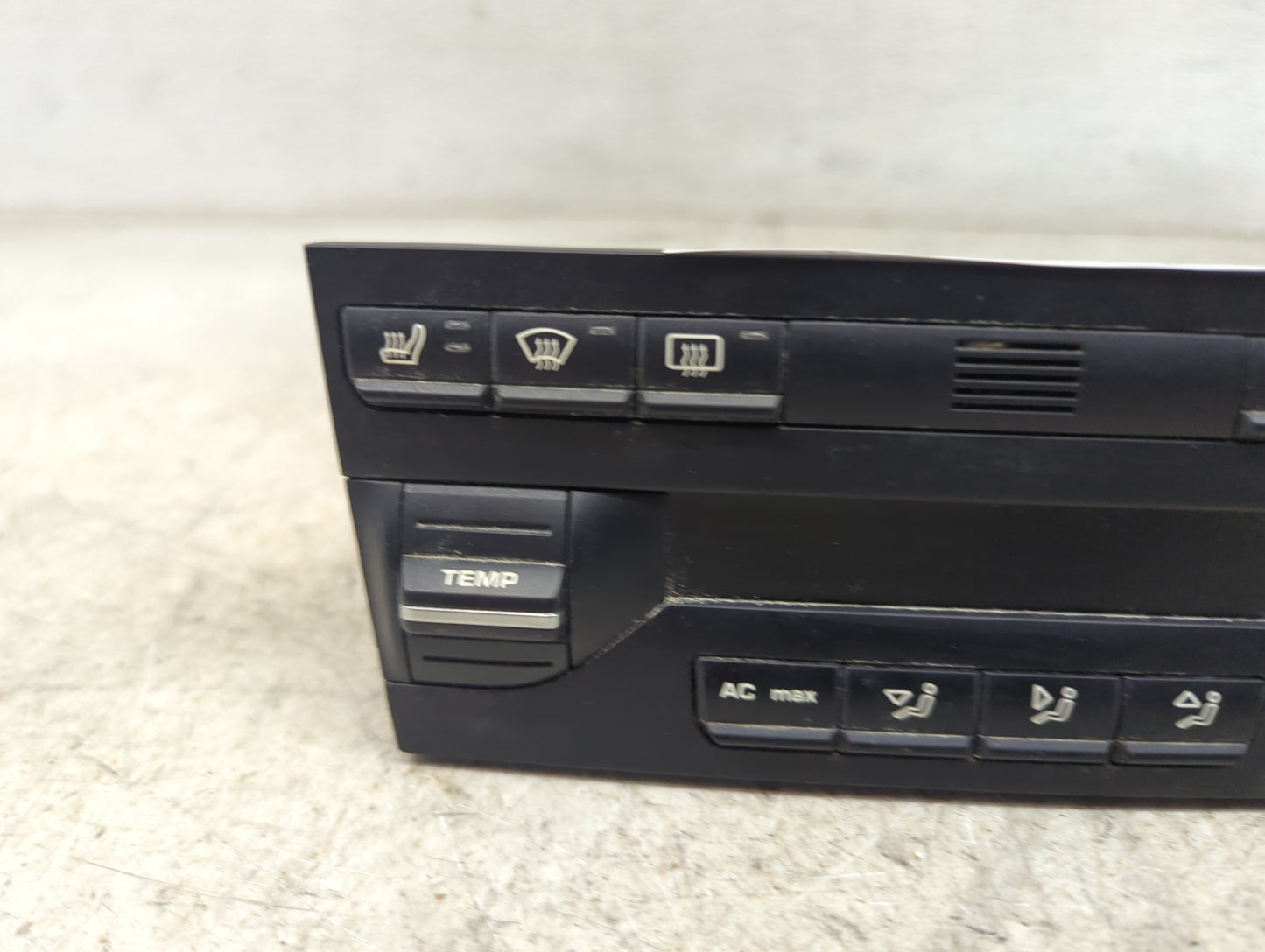 2011 Porsche Boxster Climate Control Module Temperature AC/Heater Replacement Fits OEM Used Auto Parts - Oemusedautoparts1.c
