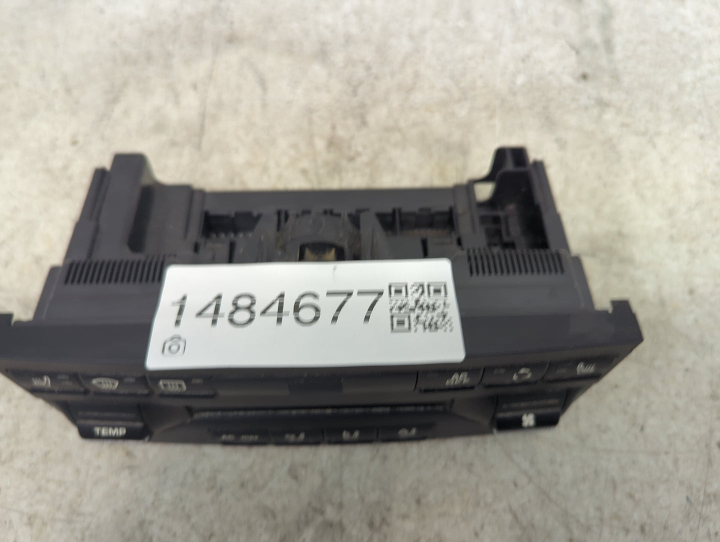 2011 Porsche Boxster Climate Control Module Temperature AC/Heater Replacement Fits OEM Used Auto Parts - Oemusedautoparts1.c