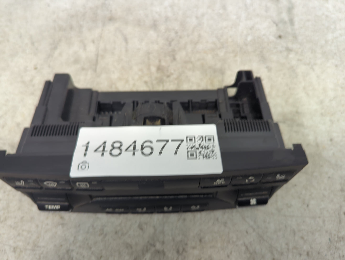 2011 Porsche Boxster Climate Control Module Temperature AC/Heater Replacement Fits OEM Used Auto Parts - Oemusedautoparts1.c