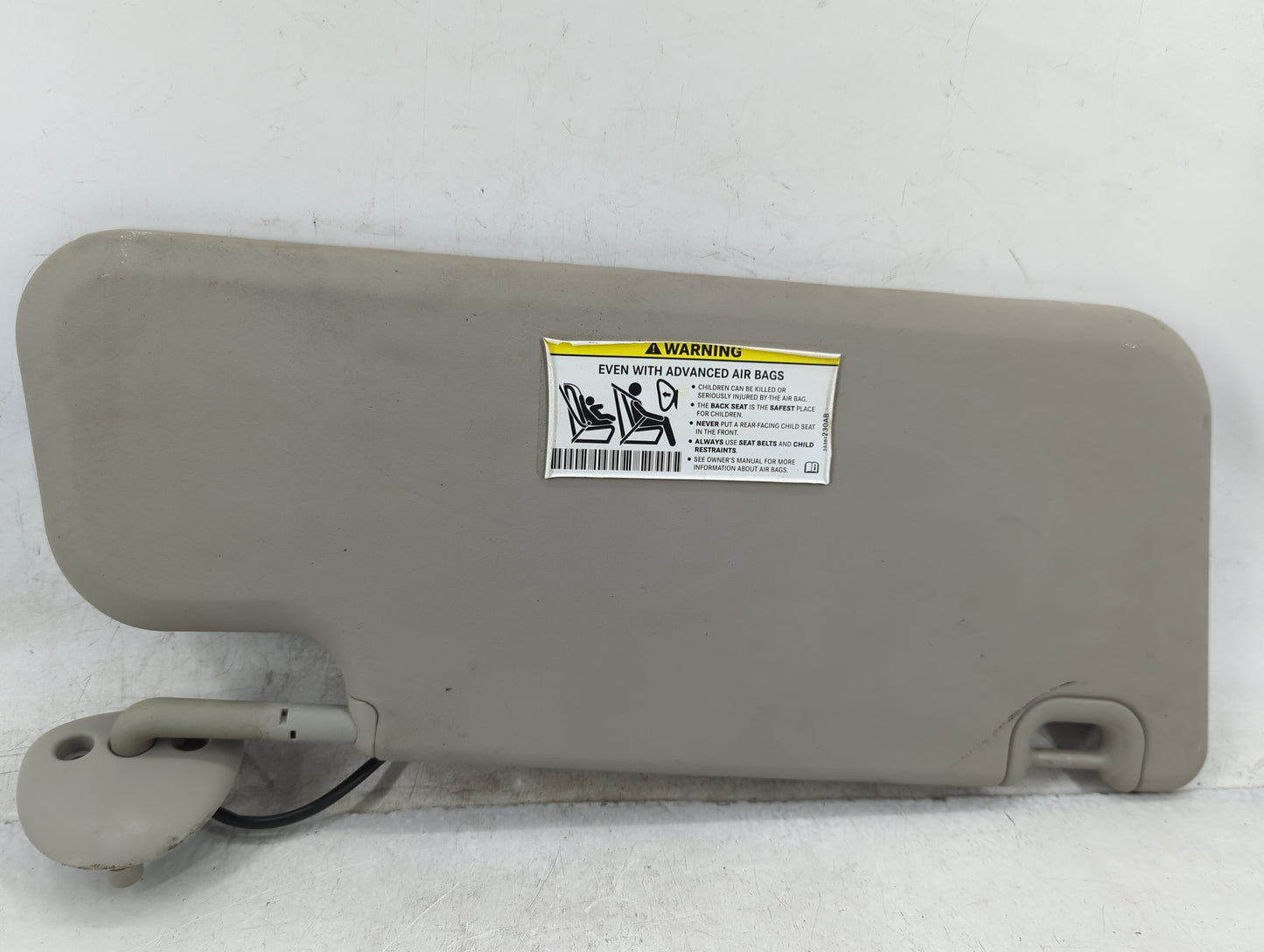 2011-2012 Ram 1500 Sun Visor Shade Replacement Driver Left Mirror Fits Fits 2009 2011 2012 OEM Used Auto Parts - Oemusedauto