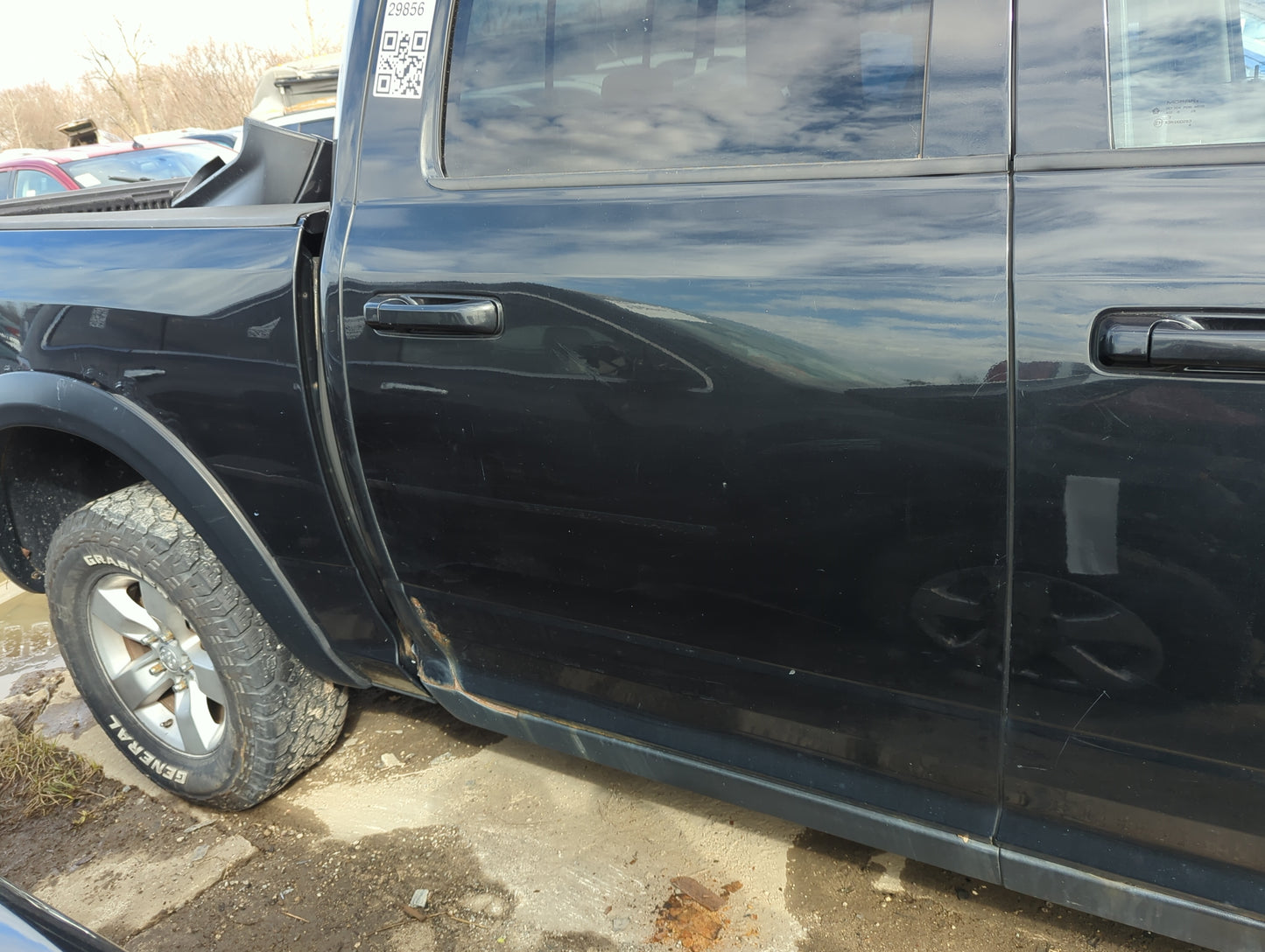 2011-2022 Ram 1500 Passenger Rear Door Oem 1402114 - Oemusedautoparts1.com