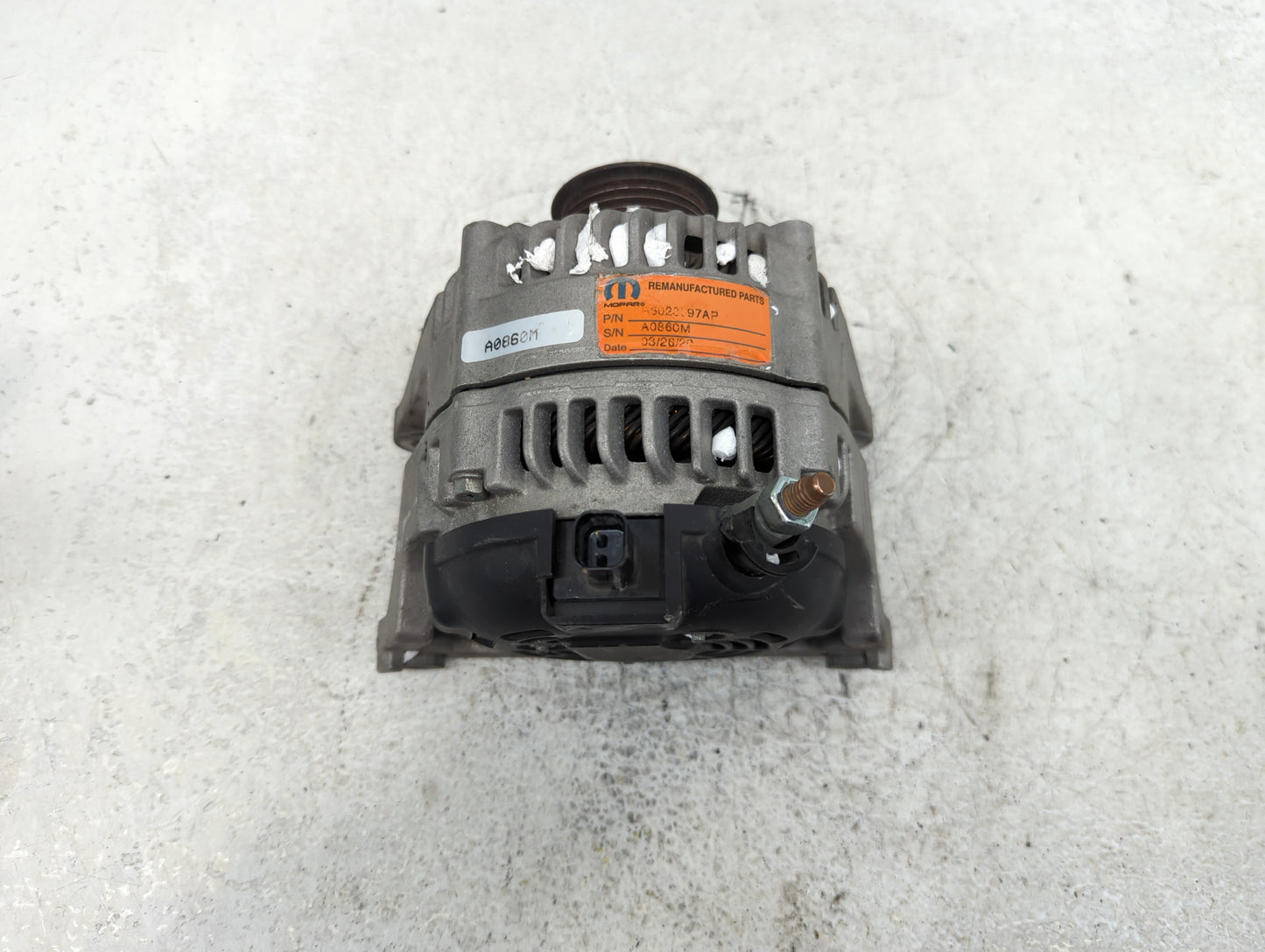 2011-2012 Ram 1500 Alternator Replacement Generator Charging Assembly Engine OEM Fits OEM Used Auto Parts - Oemusedautoparts