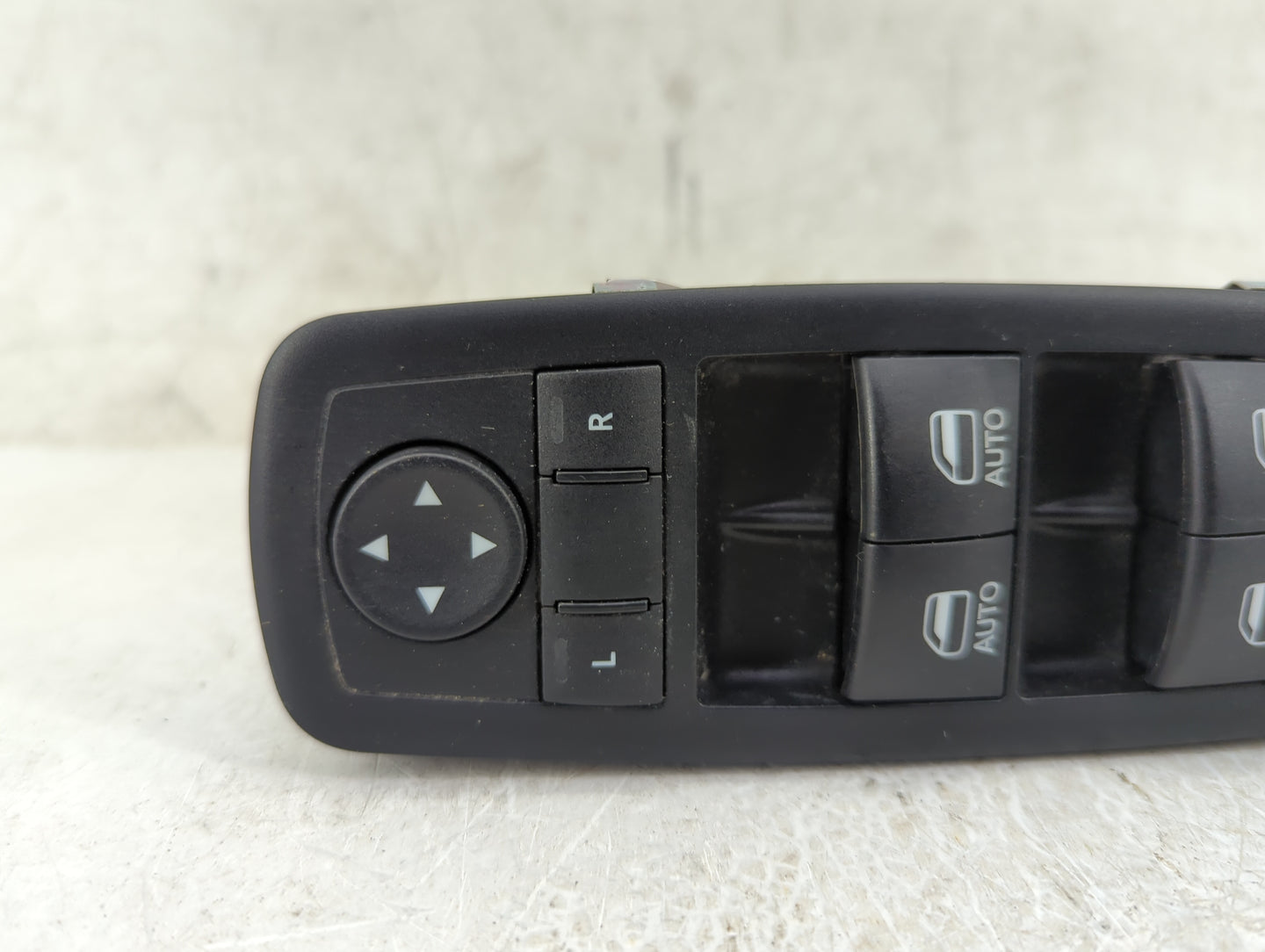 2011 Ram 1500 Master Power Window Switch Replacement Driver Side Left P/N:68139805AB Fits OEM Used Auto Parts - Oemusedautop