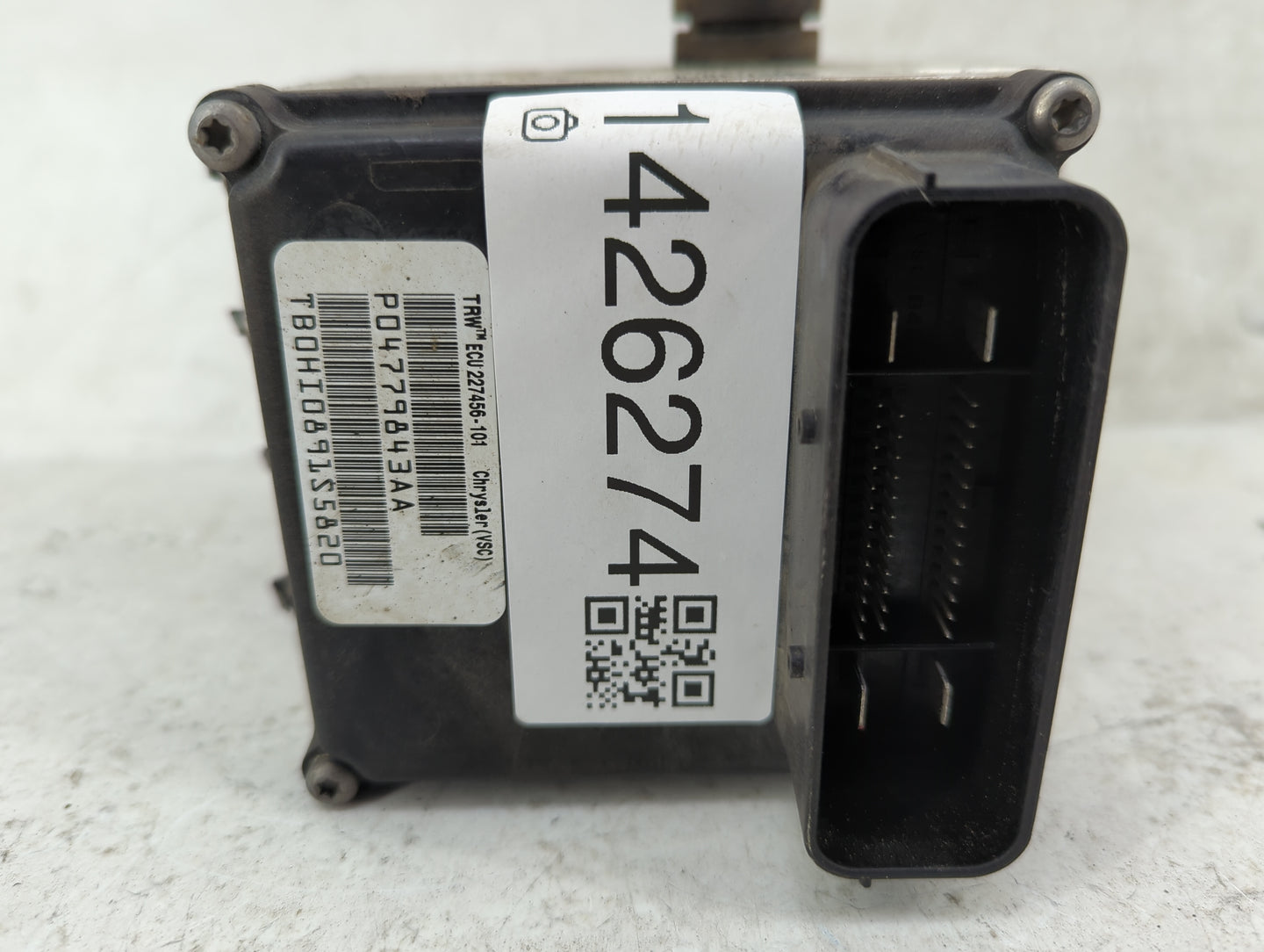 2011 Ram 1500 ABS Pump Control Module Replacement P/N:P04779843AA 227456-101, TB0HI0891S5820 Fits OEM Used Auto Parts - Oemu