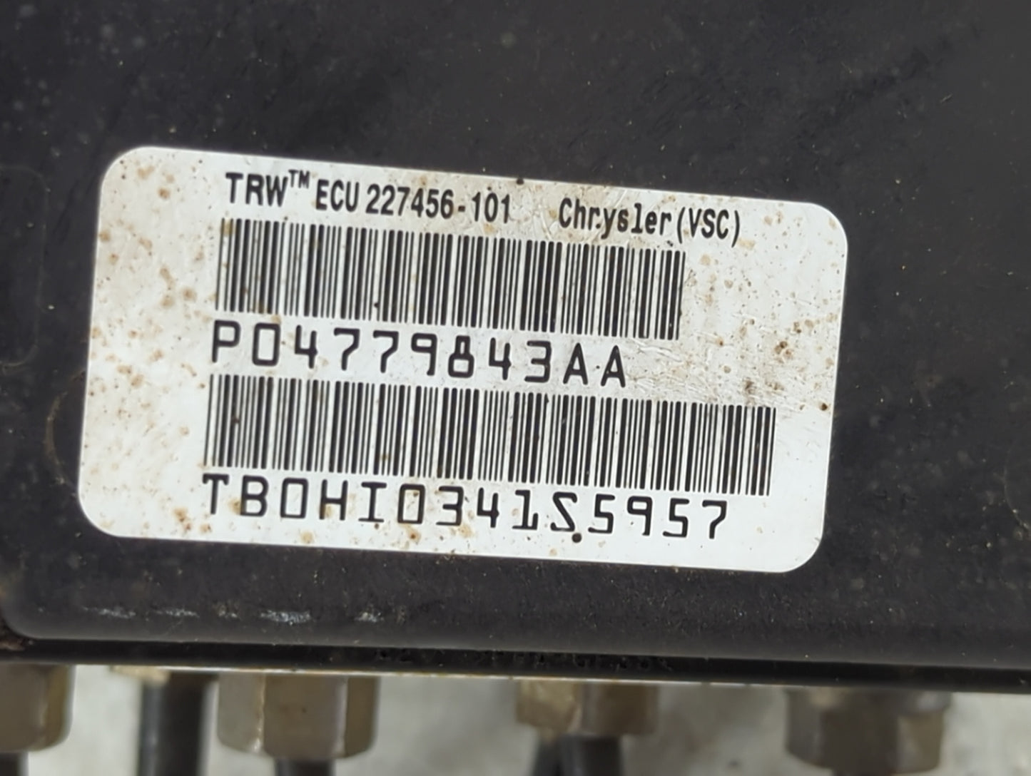 2011 Ram 1500 ABS Pump Control Module Replacement P/N:P04779843AA 227456-101 Fits OEM Used Auto Parts - Oemusedautoparts1.co