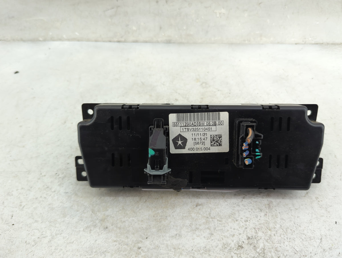 2011 Ram 1500 Climate Control Module Temperature AC/Heater Replacement P/N:55111290AD Fits OEM Used Auto Parts - Oemusedauto