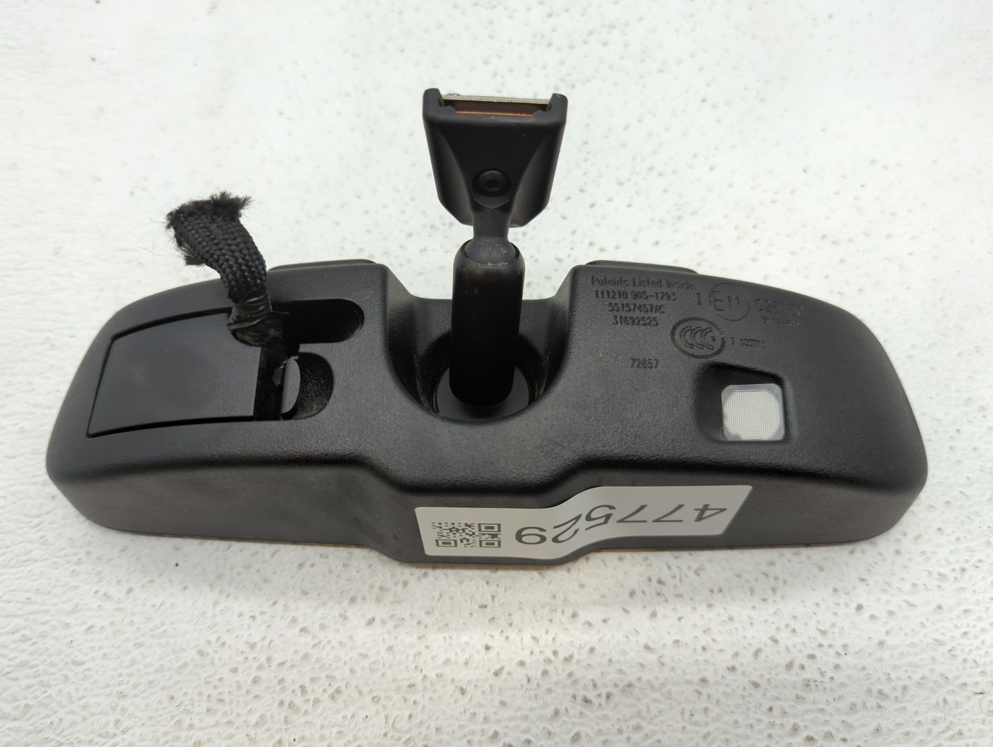 2011-2012 Ram 1500 Interior Rear View Mirror Replacement OEM P/N:E11026130 55157457AC Fits OEM Used Auto Parts - Oemusedauto