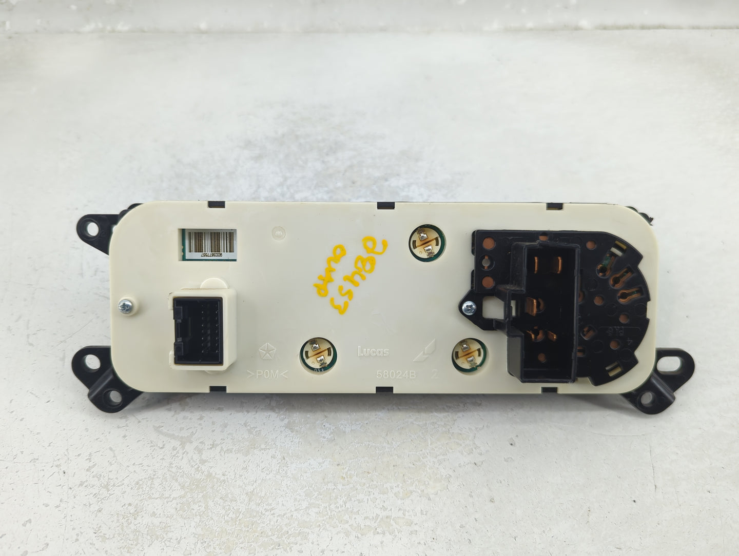2011 Ram Dakota Climate Control Module Temperature AC/Heater Replacement Fits Fits 2008 2009 2010 OEM Used Auto Parts - Oemu