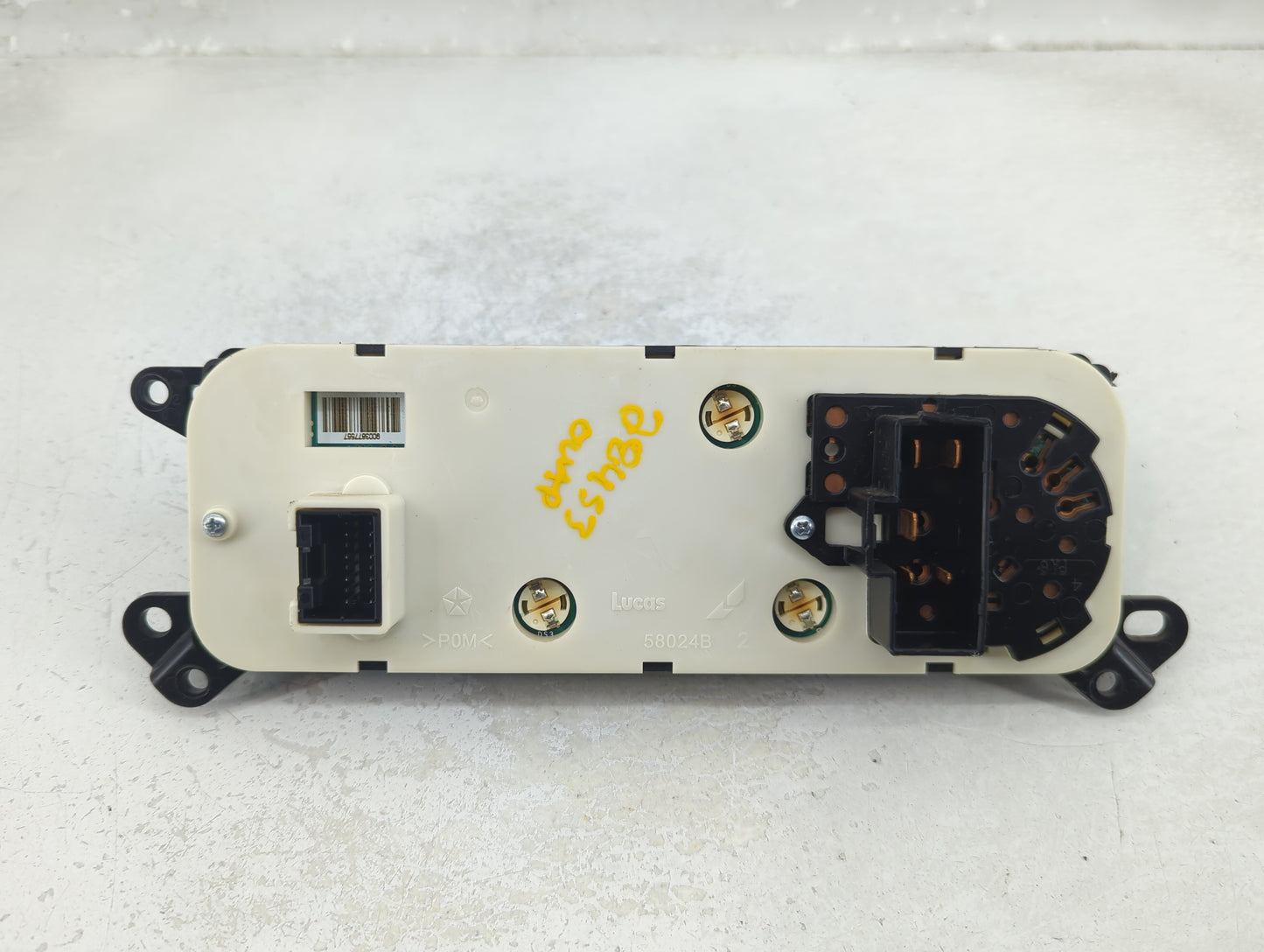 2011 Ram Dakota Climate Control Module Temperature AC/Heater Replacement Fits Fits 2008 2009 2010 OEM Used Auto Parts - Oemu