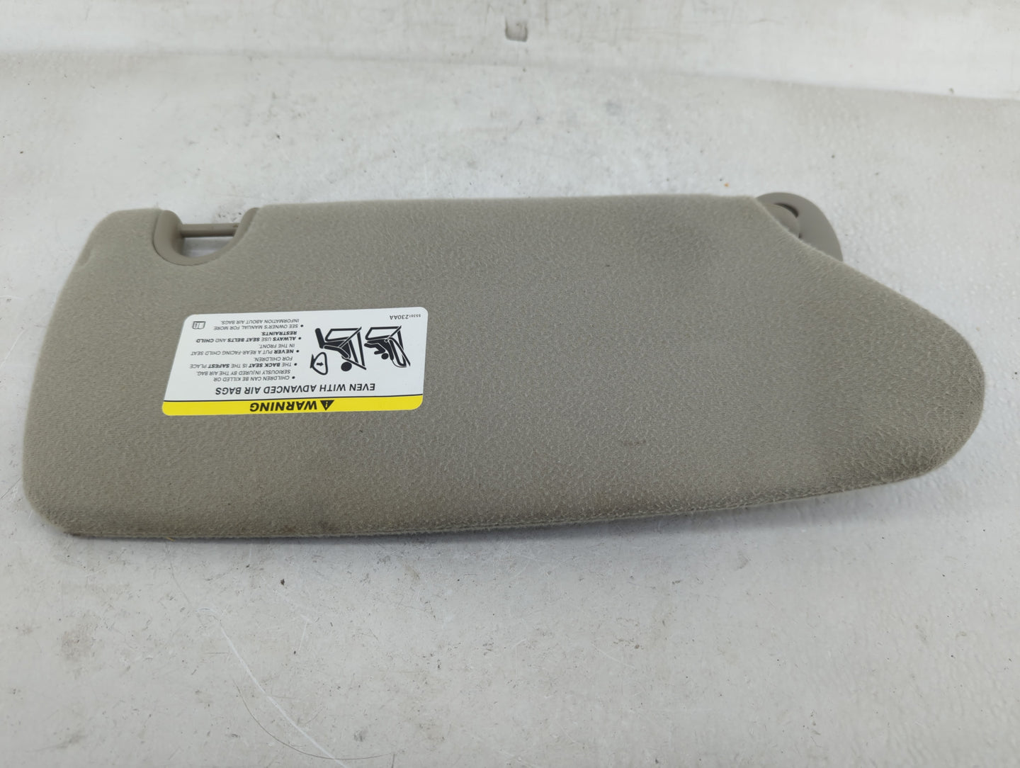 2011 Ram Dakota Sun Visor Shade Replacement Driver Left Mirror Fits Fits 2005 2006 2007 2008 2009 2010 OEM Used Auto Parts -