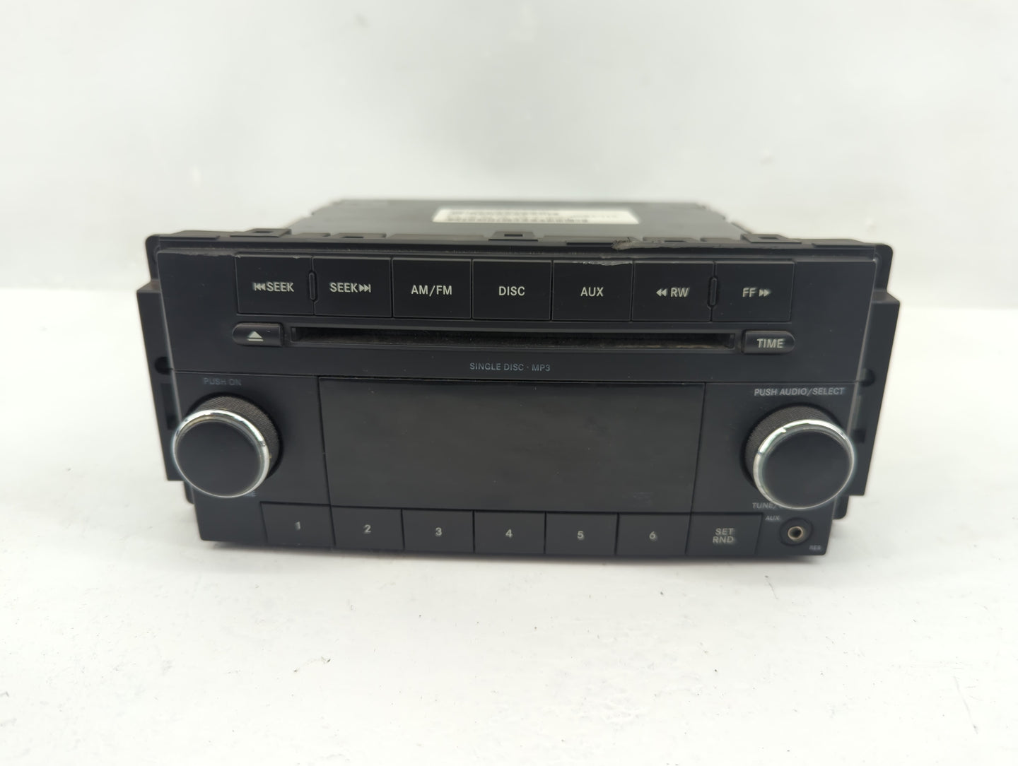 2011 Ram Dakota Radio AM FM Cd Player Receiver Replacement Fits Fits 2008 2009 2010 OEM Used Auto Parts - Oemusedautoparts1.