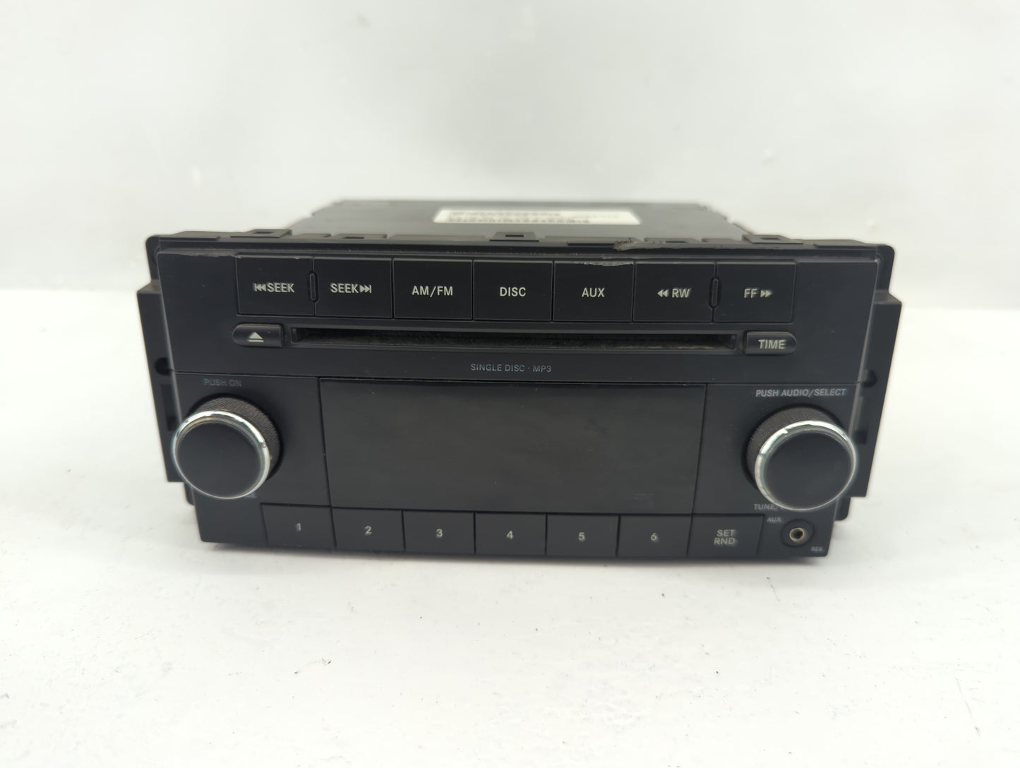 2011 Ram Dakota Radio AM FM Cd Player Receiver Replacement Fits Fits 2008 2009 2010 OEM Used Auto Parts - Oemusedautoparts1.