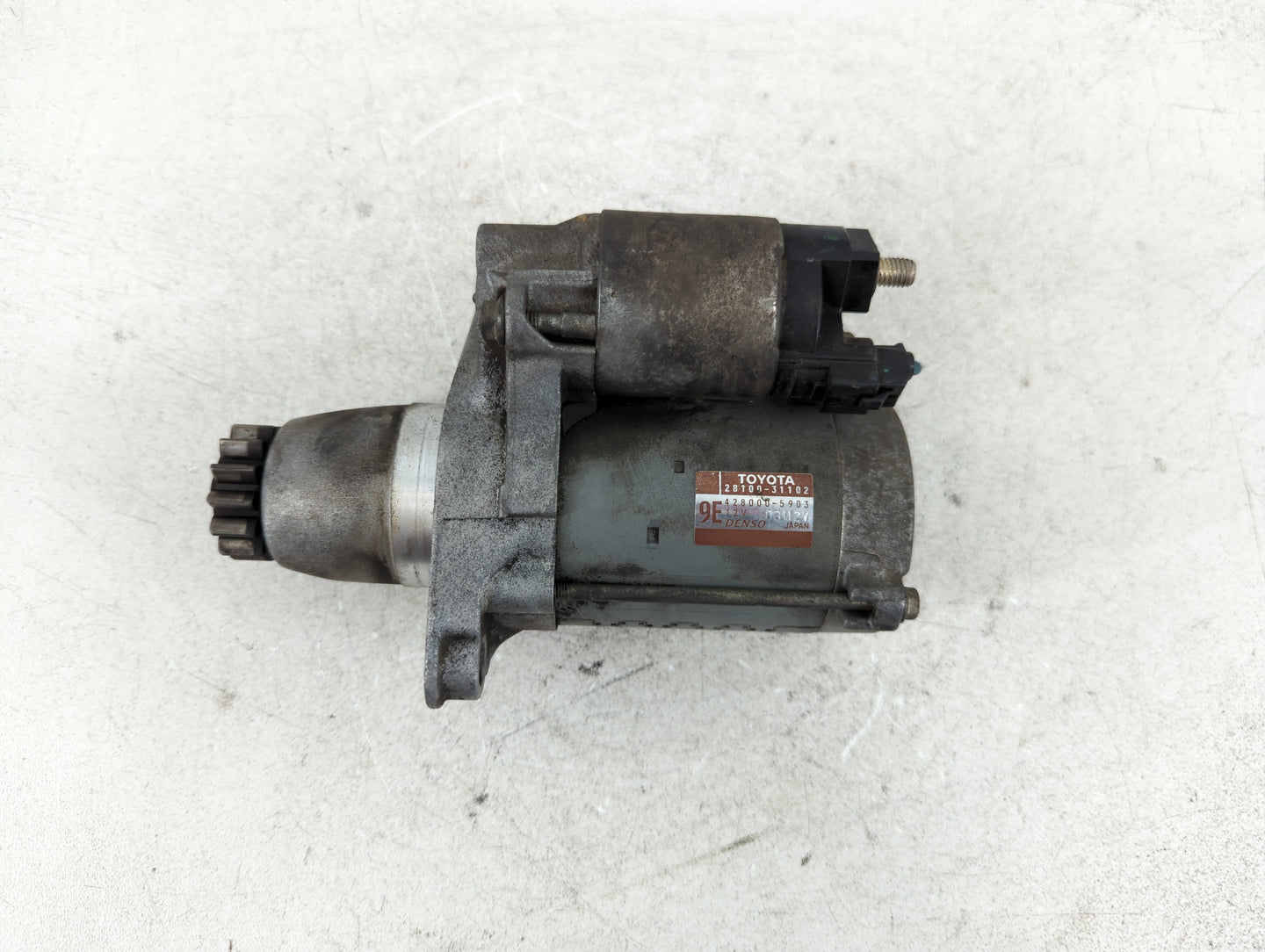 2011-2016 Scion Tc Car Starter Motor Solenoid OEM P/N:428000-5903 28100-31102 Fits Fits 2011 2012 2013 2014 2015 2016 OEM Us