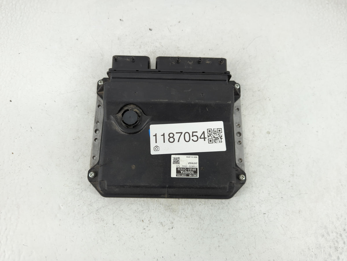 2011 Scion Tc PCM Engine Control Computer ECU ECM PCU OEM P/N:89661-21530 OEM Used Auto Parts - Oemusedautoparts1.com